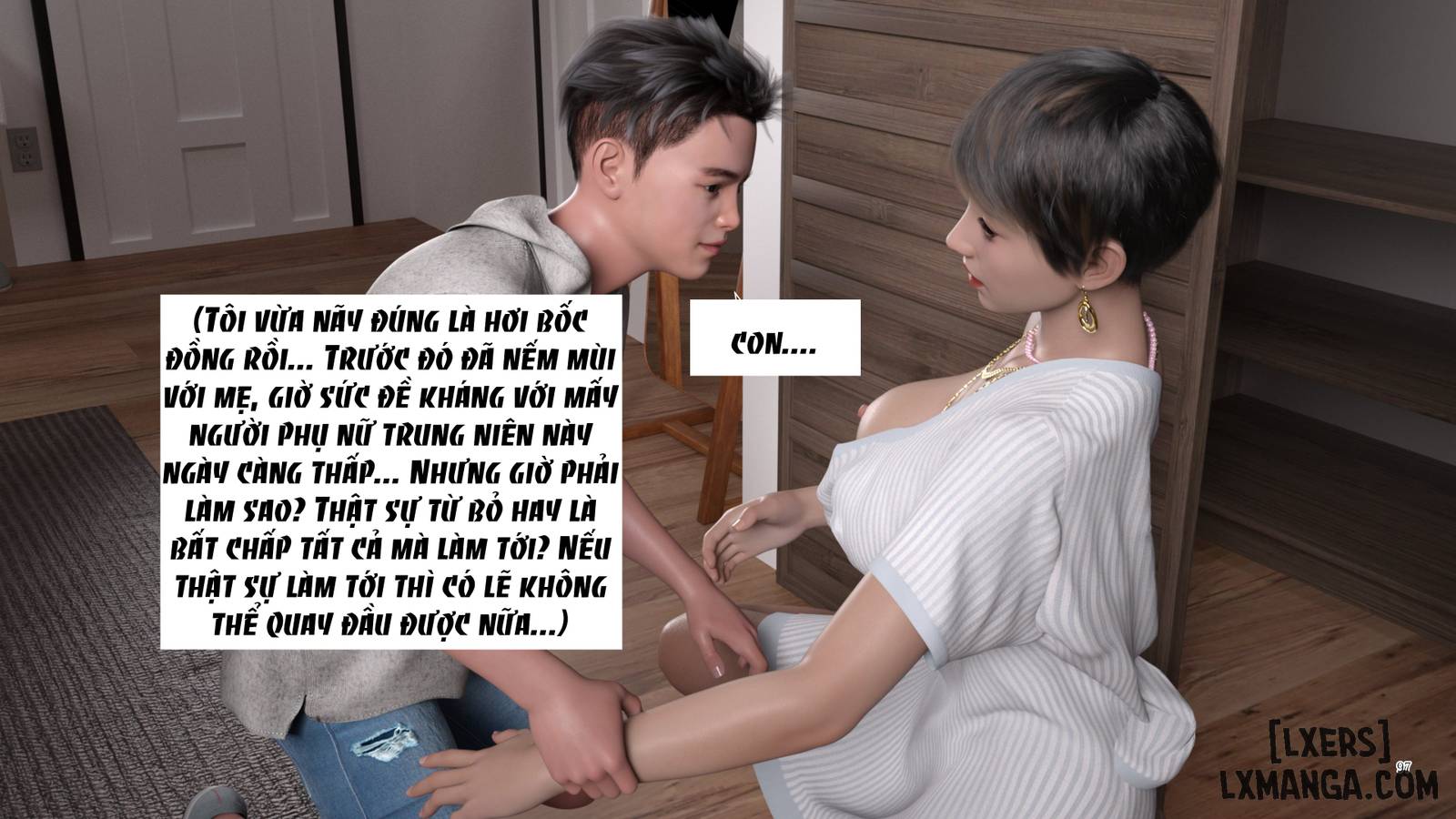 HentaiVN.net - Ảnh 32 - Kế Hoạch Chinh Phục Mẹ - Chương 3.2