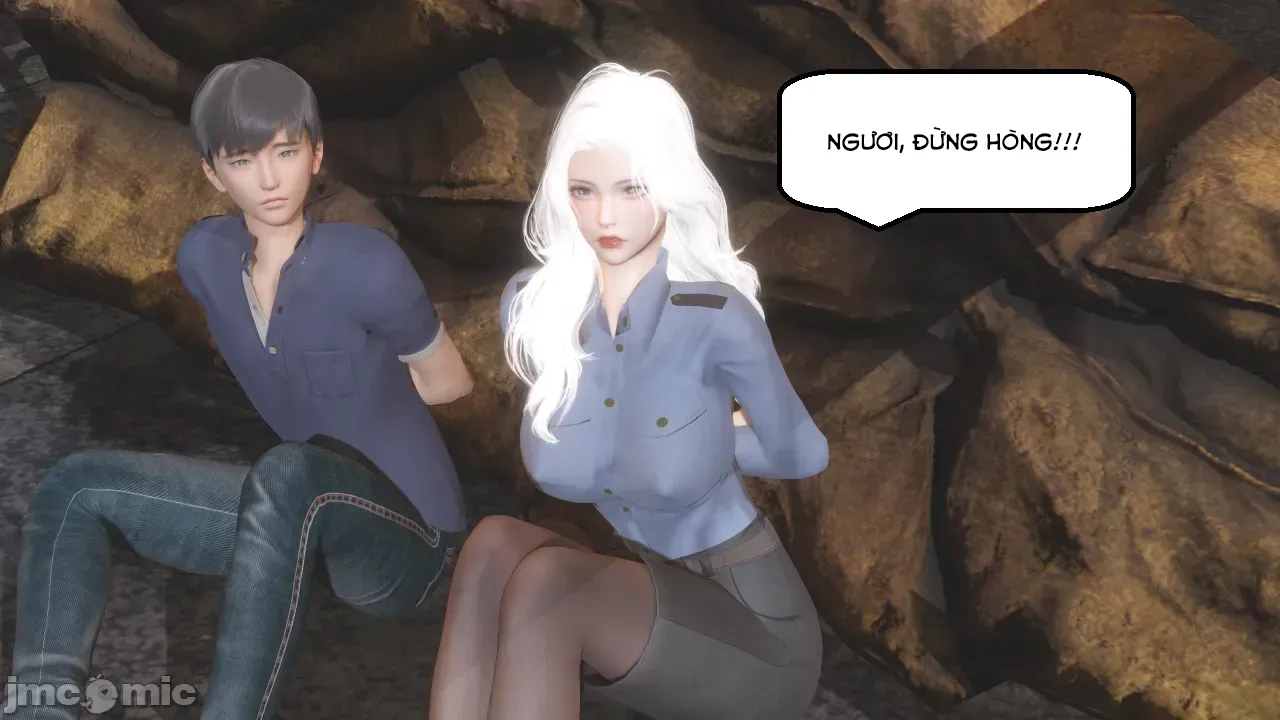 HentaiVN.net - Ảnh 32 - Hoa khôi cảnh sát bị cưỡng hiếp trước mặt em trai - Chap 1: Bắt cóc