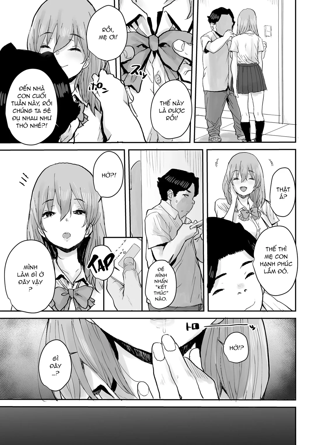 HentaiVN.net - Ảnh 32 - Ottori JK Saimin Appli de Bonyuu Mama - Oneshot