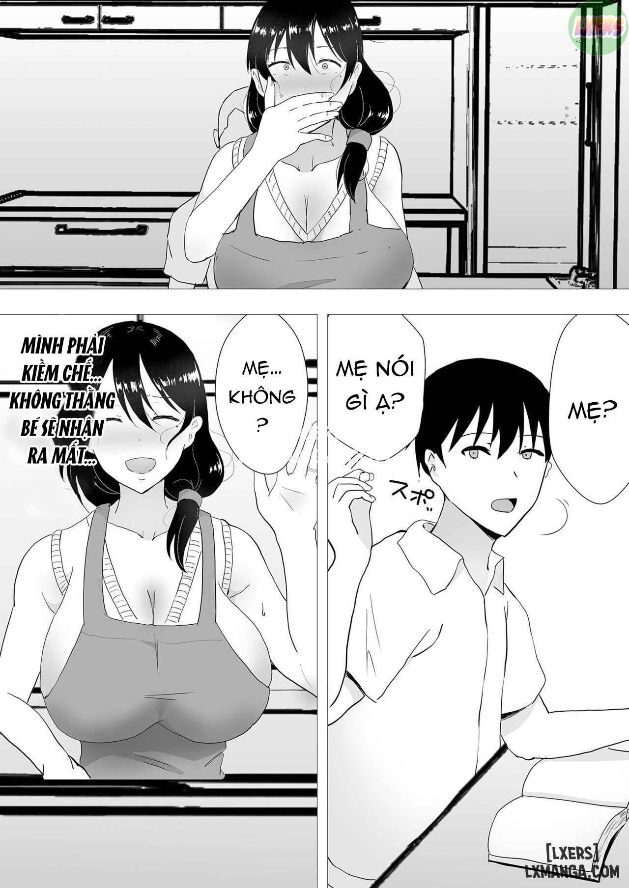 HentaiVN.net - Ảnh 31 - TomoKano Kaa-chan~ Daisuki na Ore no Hahaoya wa Aho na Shinyuu no Kanojo~ [My Mom Is My Friend's Girlfriend] - Chapter 2 END