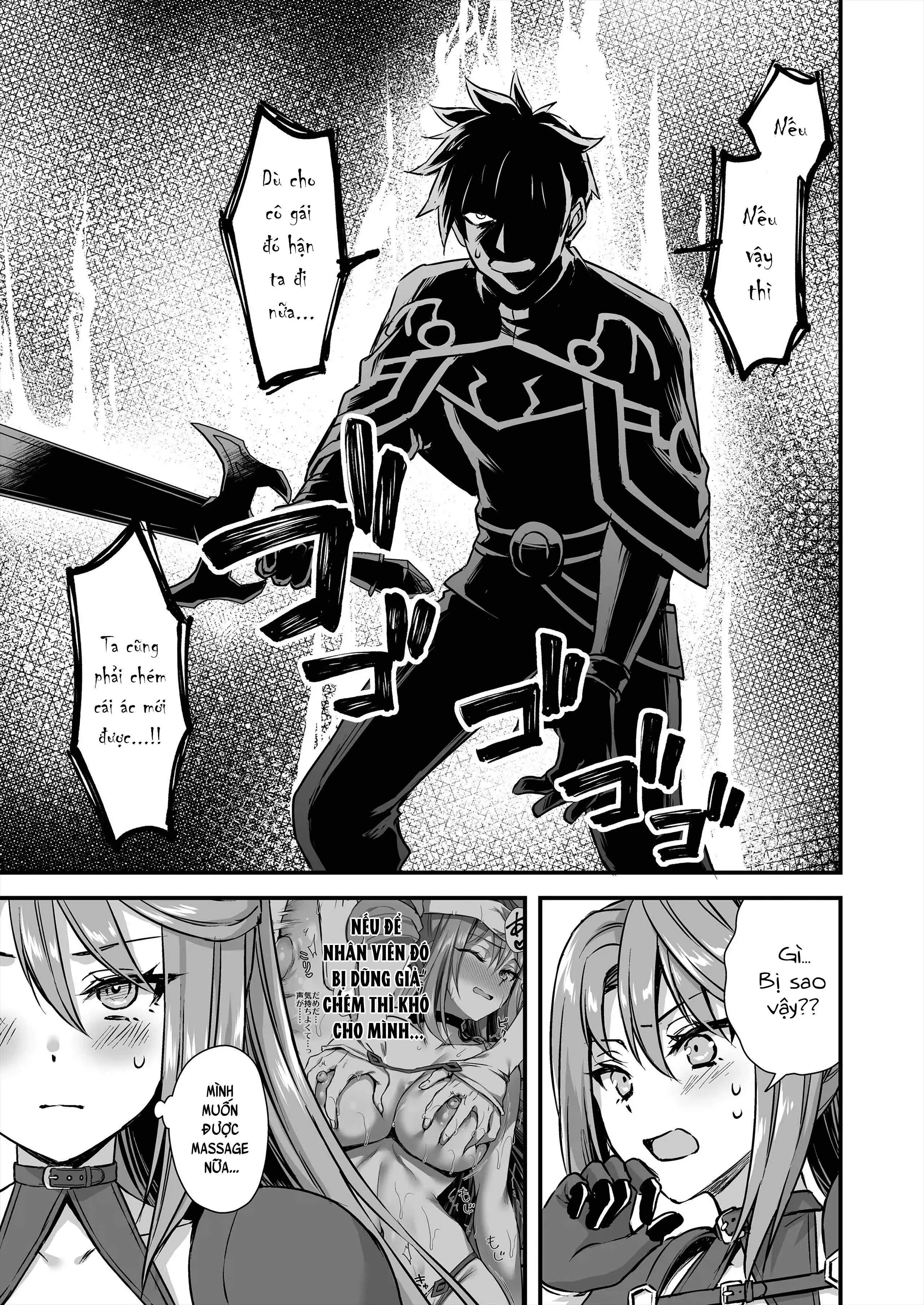 HentaiVN.net - Ảnh 32 - Để mắt đến nàng Elf nóng bỏng ở thế giới khác - Chap 8