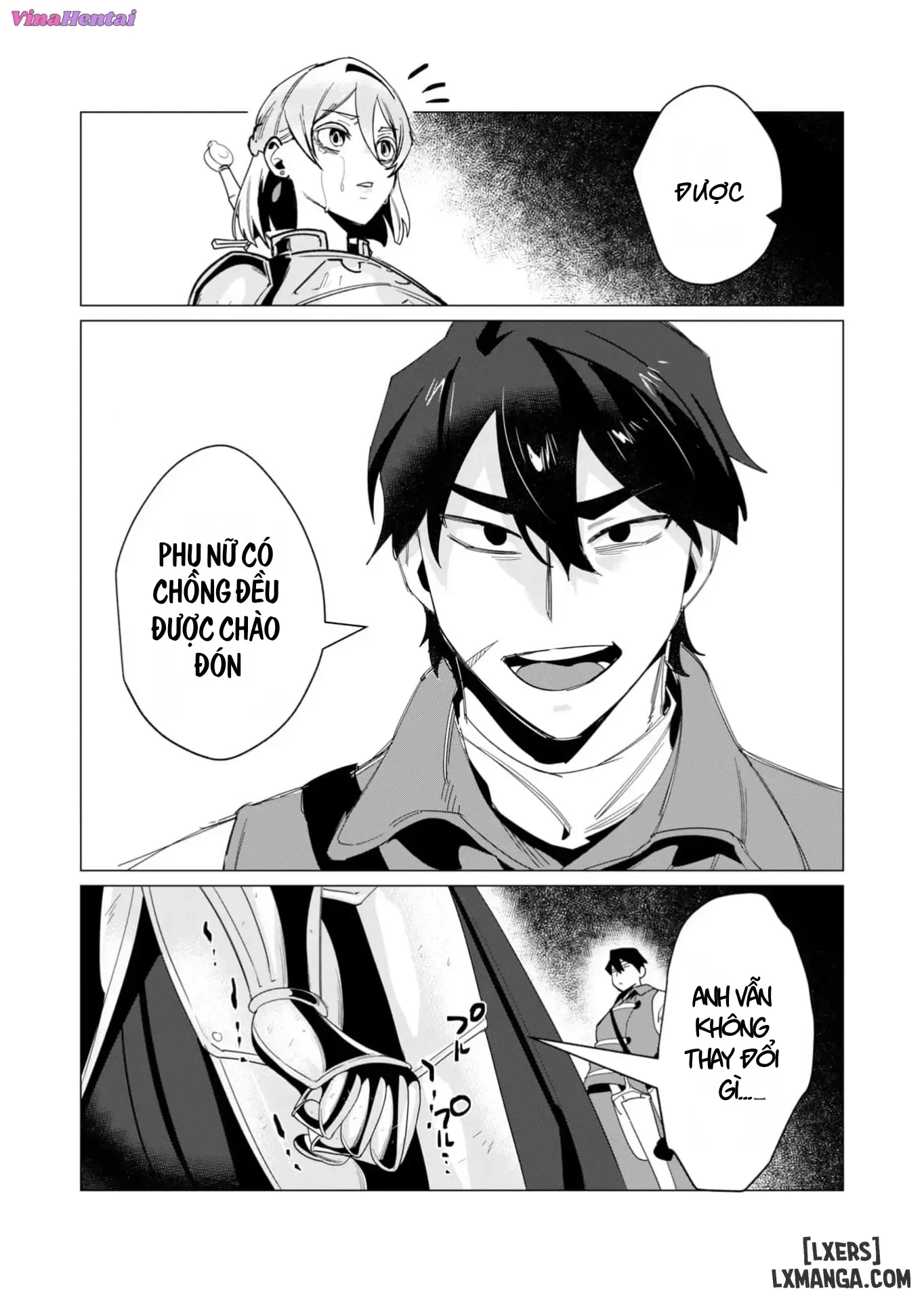 HentaiVN.net - Ảnh 32 - Vị Anh Hùng Muốn “Vợ Người Ta” Làm Phần Thưởng - Chap 13 : Dũng Sĩ x Nữ Hiệp Sĩ x Orc King(Phần 4)