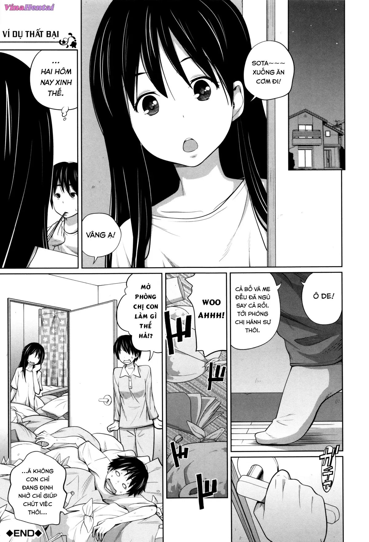 HentaiVN.net - Ảnh 32 - Chị Hai của tôi [Daily Sisters] - Chap 6