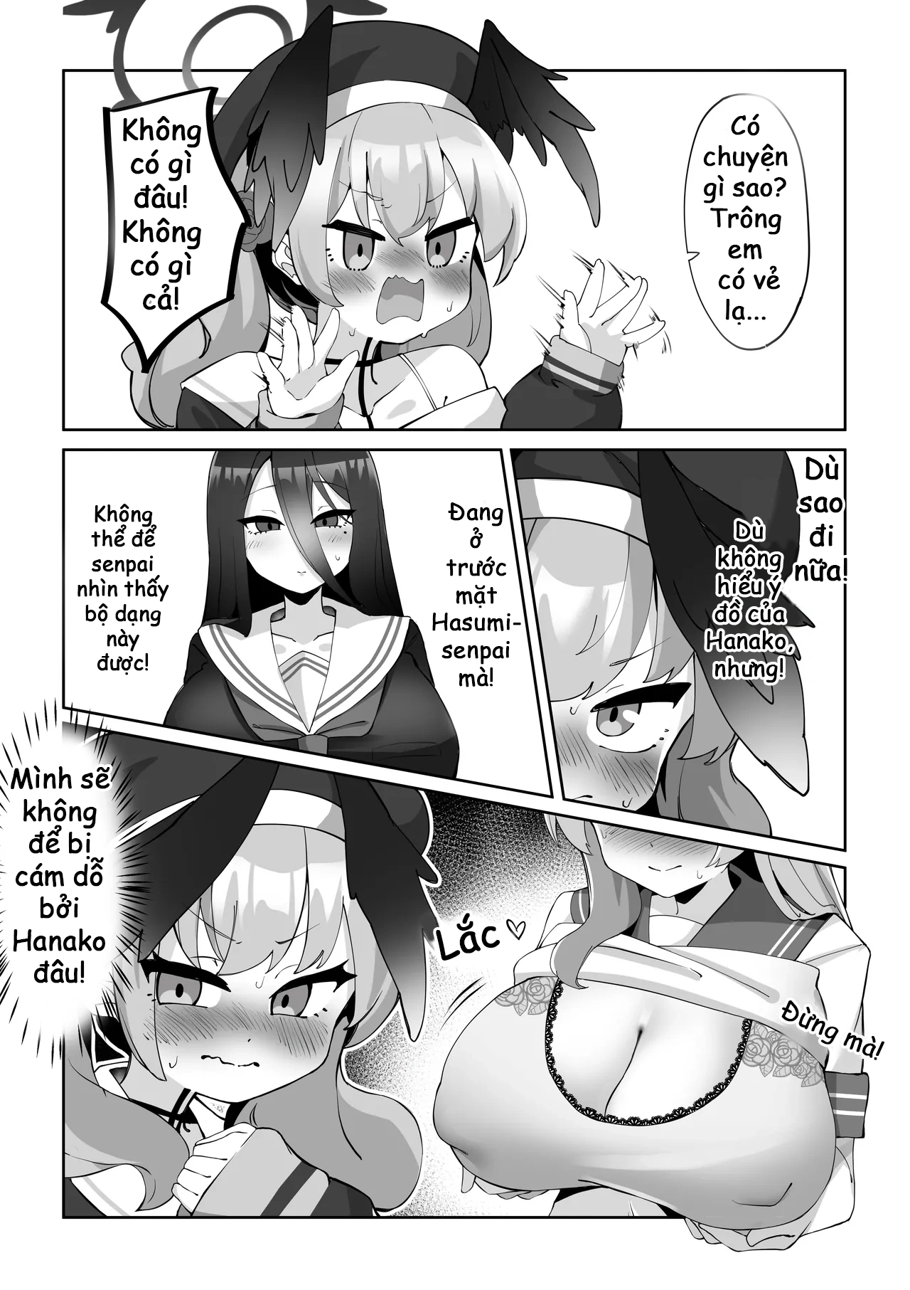 HentaiVN.net - Ảnh 33 - Futanari Koharu-chan vs Hanako-chan Manga - Chap 2