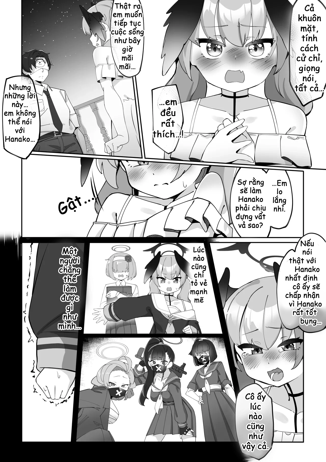 HentaiVN.net - Ảnh 33 - Futanari Koharu-chan vs Hanako-chan Manga - Chap 3