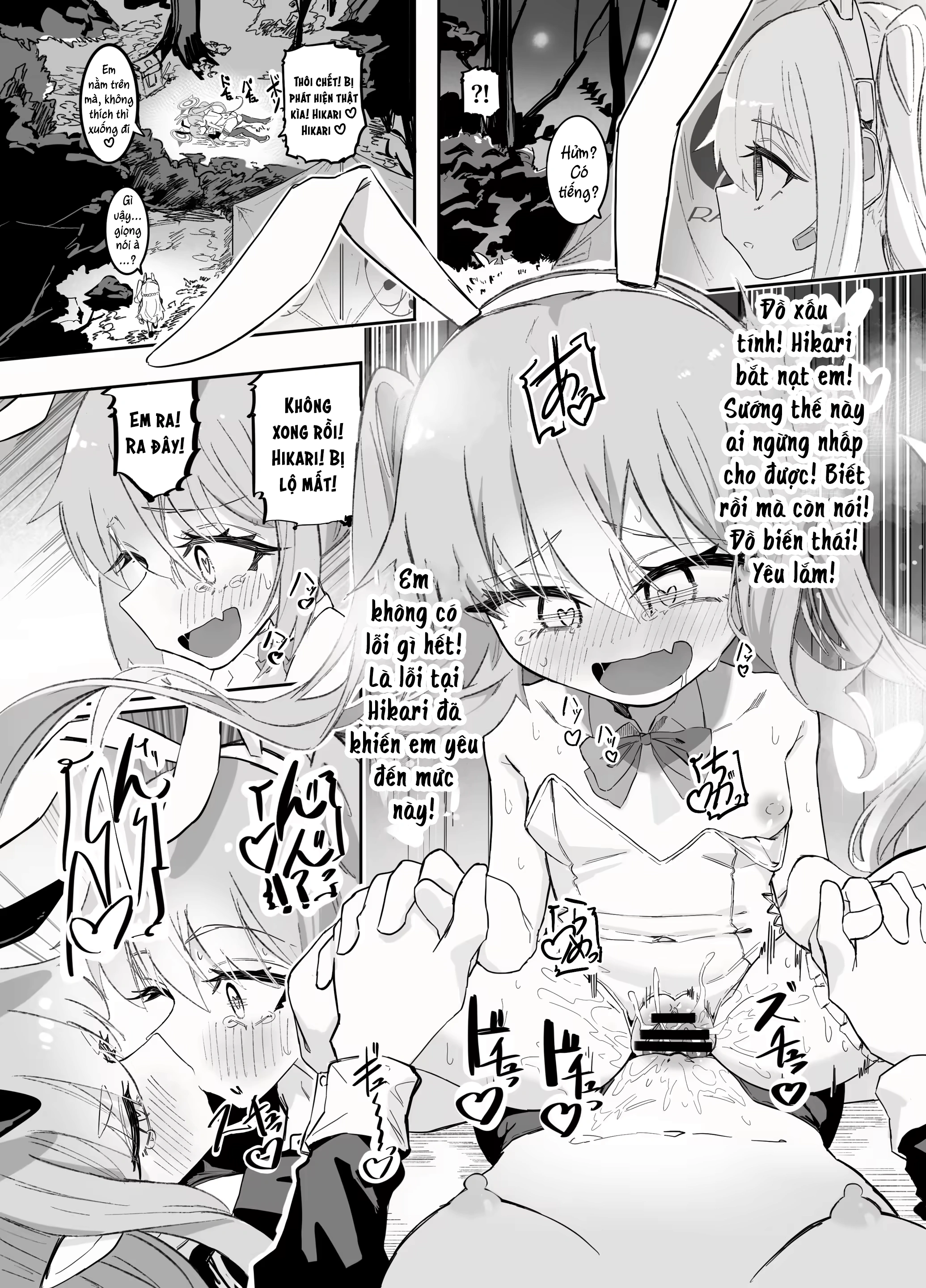 HentaiVN.net - Ảnh 33 - Nozomi Hikari & Đoàn Tàu Yuri Xình Xịch - Oneshot: Sếch Bùng Lổ