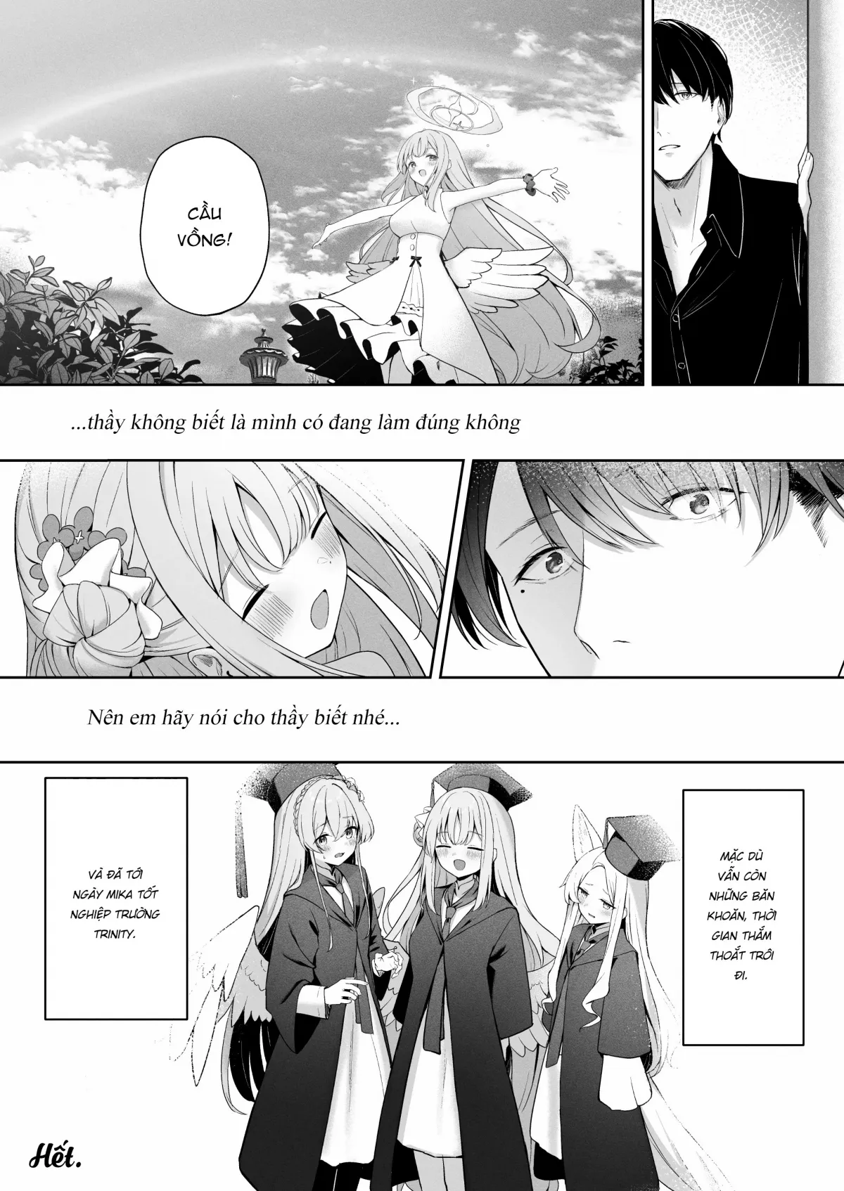 HentaiVN.net - Ảnh 32 - Tia nắng của khuyết trăng [Mikazuki no Pierce Hole; Pierce Hole of The Cresent Moon] - Oneshot