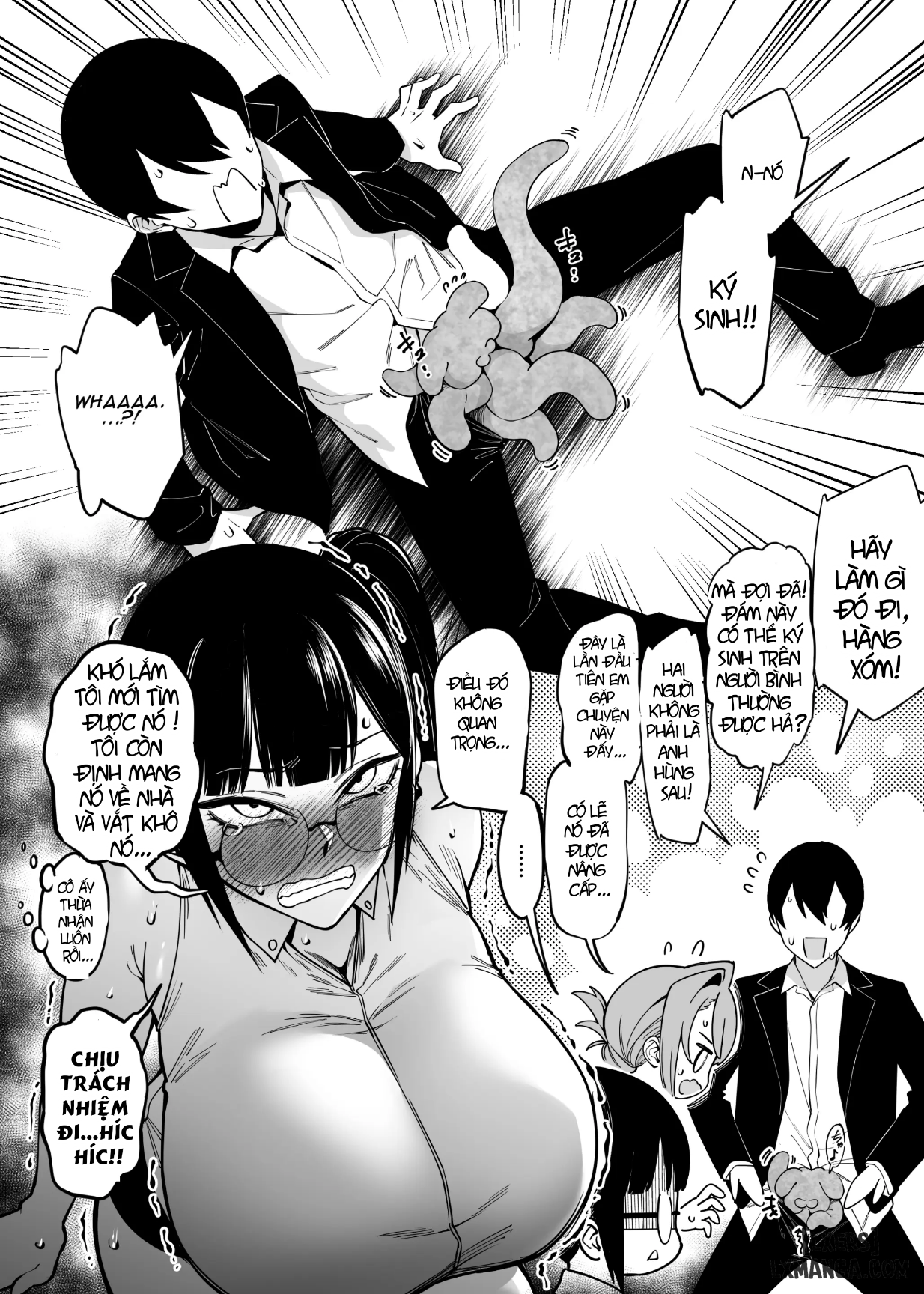 HentaiVN.net - Ảnh 32 - My Neighbor Is a Former Super Sentai Member Whose Body Was Modified by an Evil Organization - Chap 3