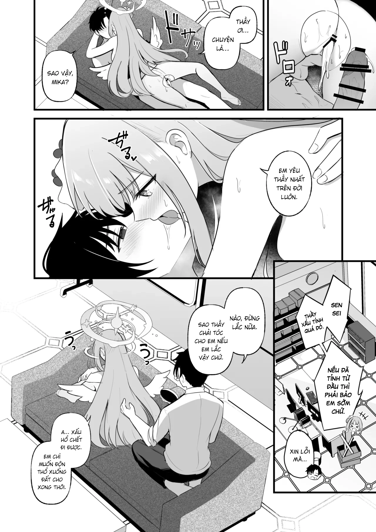 HentaiVN.net - Ảnh 32 - Bé hư của mỗi riêng thầy mà thôi. - Oneshot