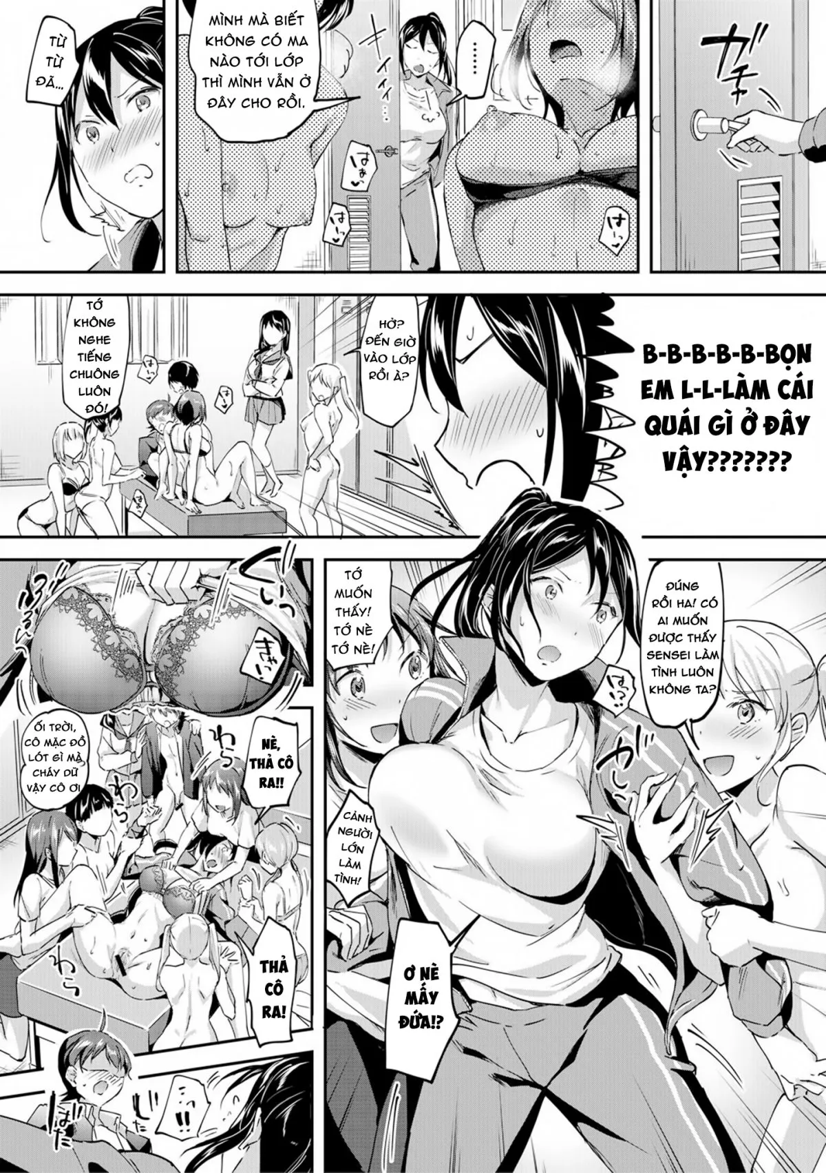 HentaiVN.net - Ảnh 32 - Nào chị em ta cùng hấp diêm! [Let’s Gyaku Rape, Let's Reverse Rape, Let’s逆レイプ] - Chap 1: Bị cô người yêu úp bô!