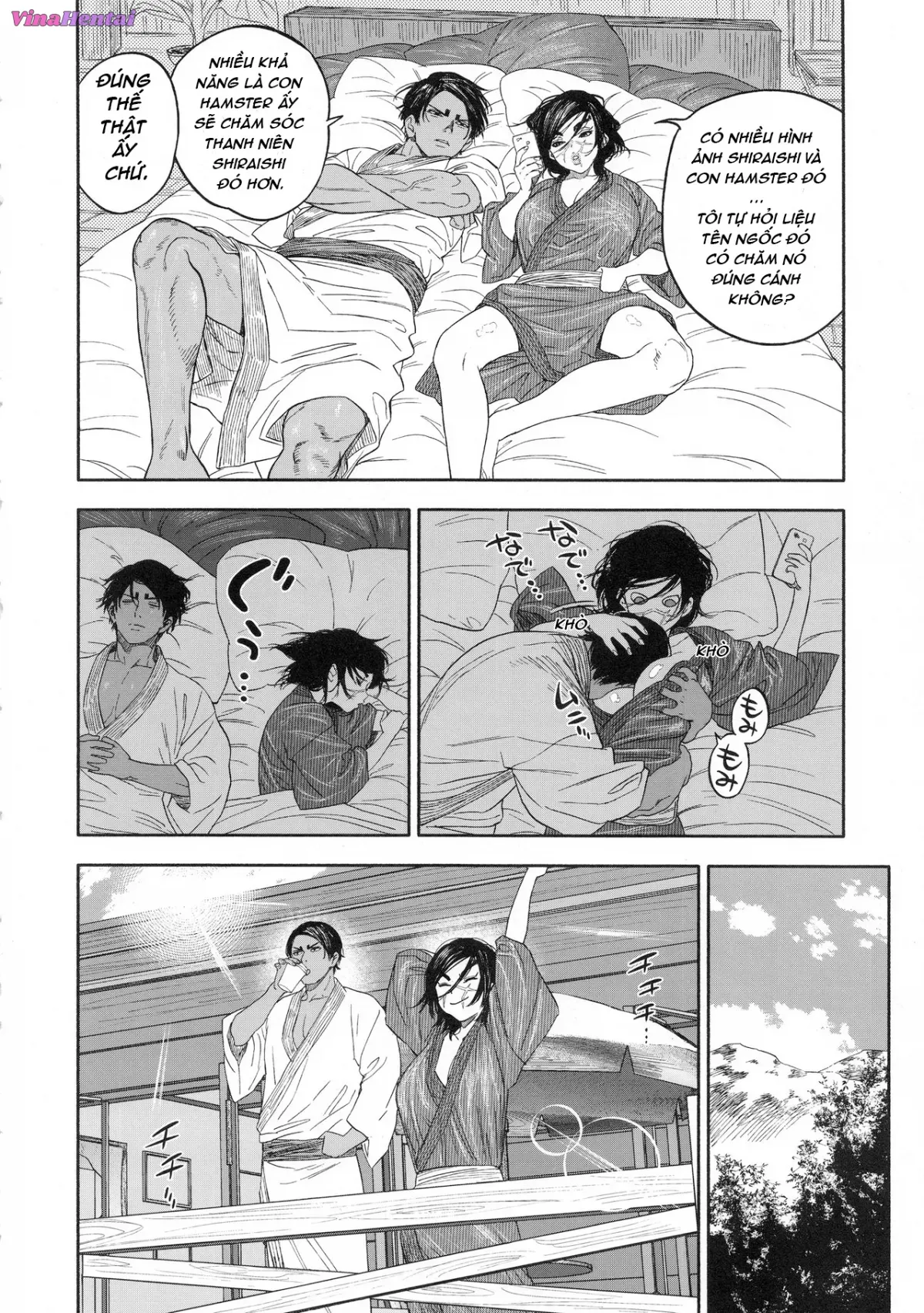 HentaiVN.net - Ảnh 32 - Kiếp Gái Khổ Lắm, Sướng Gì đâu! [Koisugi (Golden Kamuy)] - Chap 2
