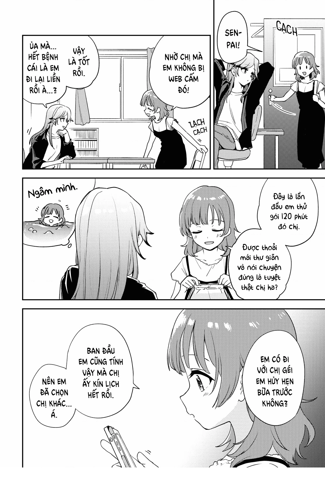 HentaiVN.net - Ảnh 32 - Asumi-chan có hứng thú với Nhà thổ Bách hợp! - Đêm 7