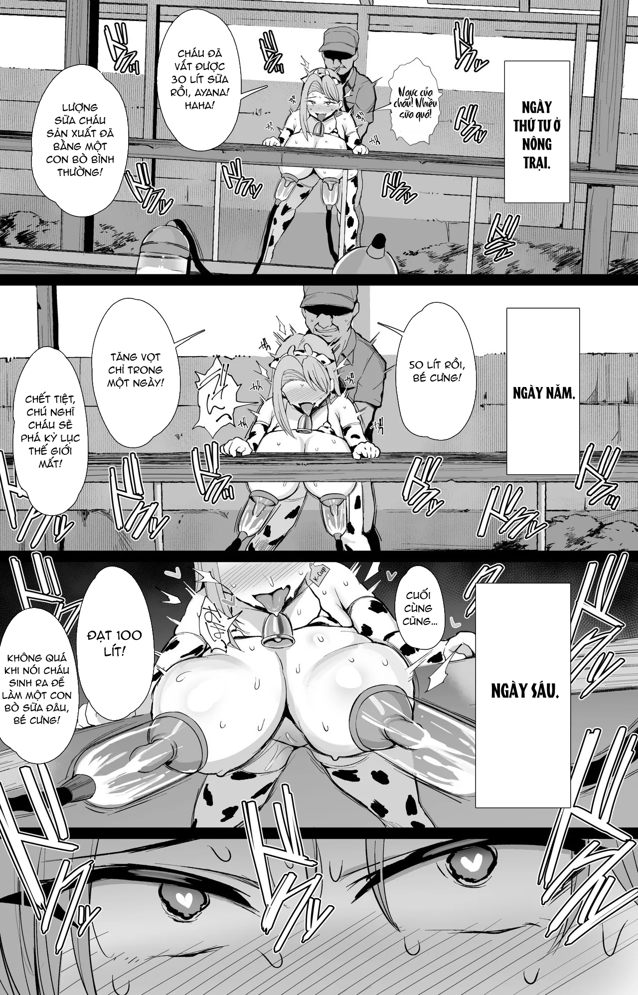 HentaiVN.net - Ảnh 33 - First Mating 'n Milking Experience - Oneshot