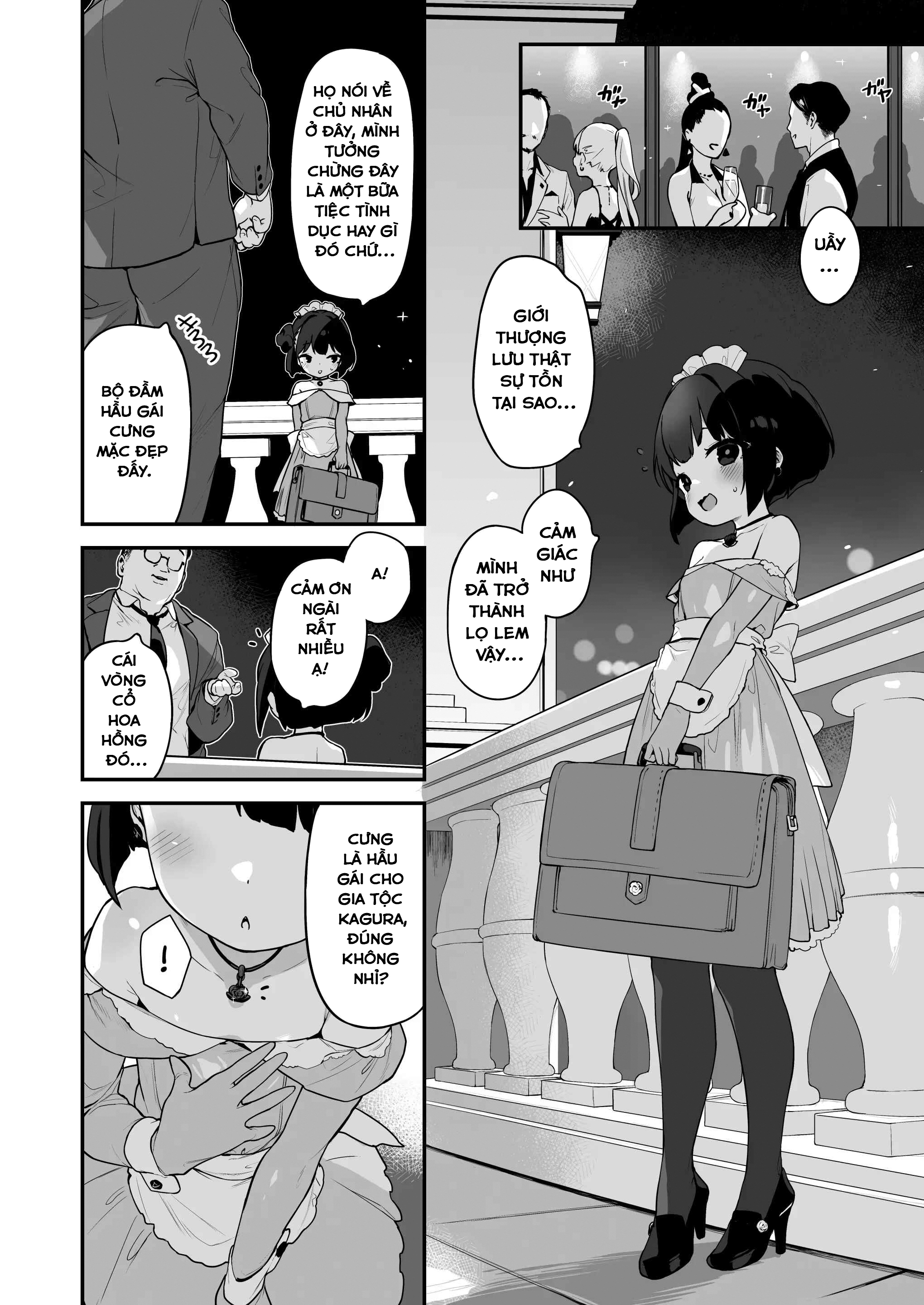 HentaiVN.net - Ảnh 32 - Komomo là một bé hầu gái ♥ loli - Chap 1