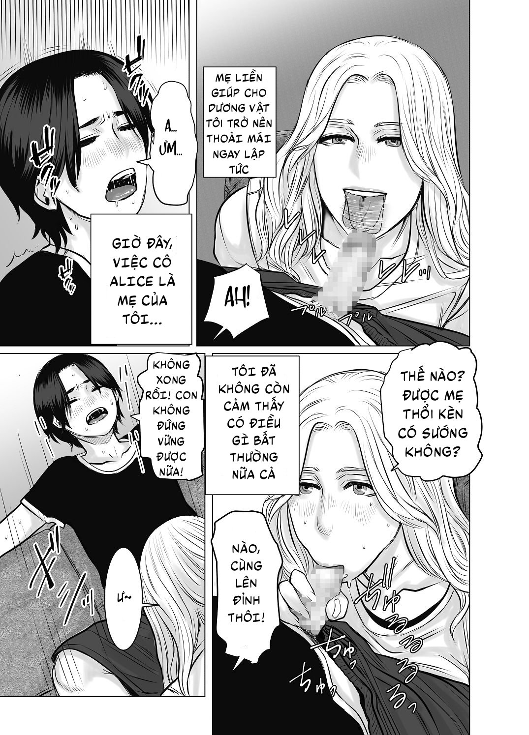 HentaiVN.net - Ảnh 33 - Thắng gacha được người mẹ ngọt nước - Oneshot