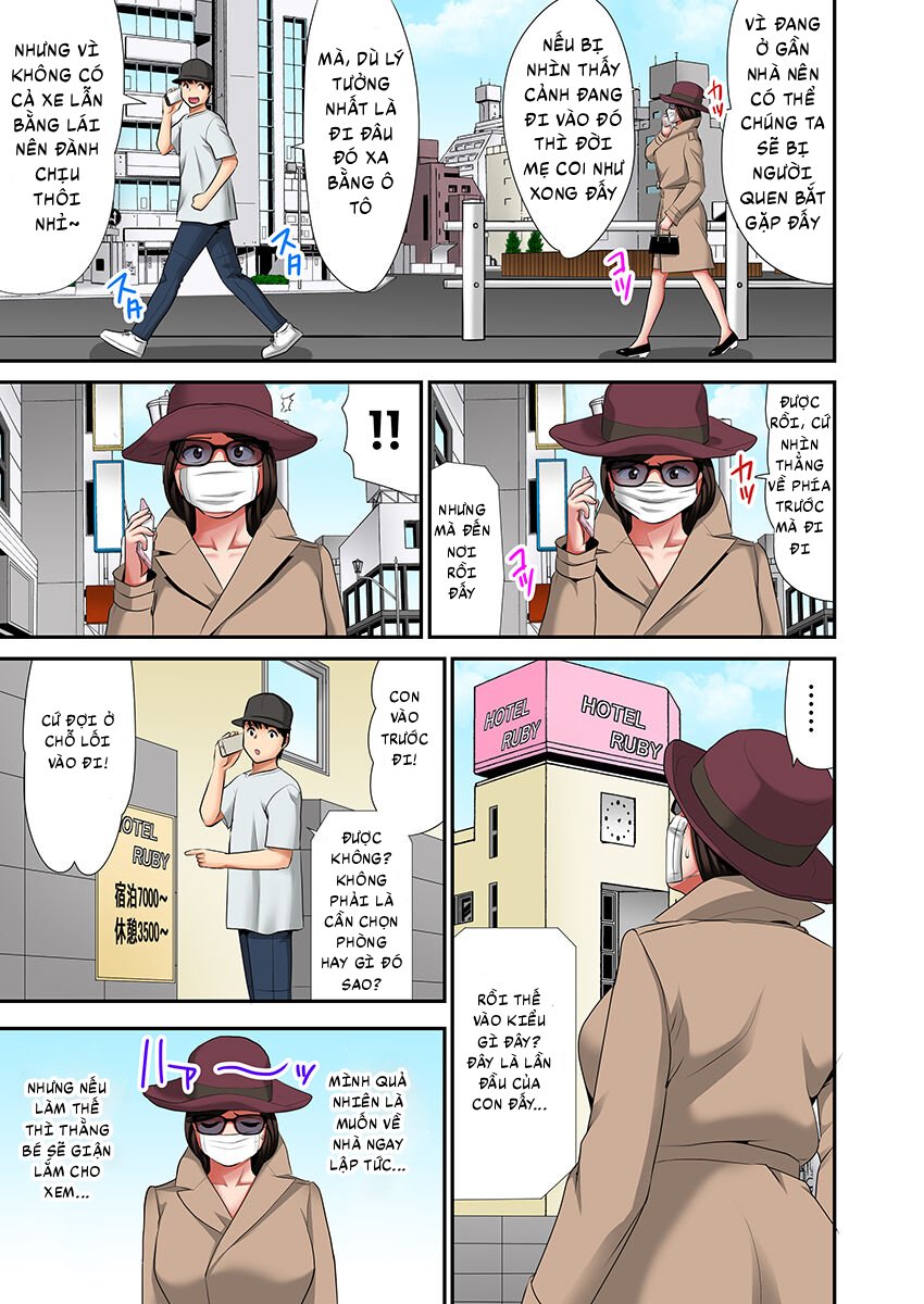 HentaiVN.net - Ảnh 33 - "Don't tell your father..." Milf Brothel: The woman I requested turned out to be my mother! - Chap 2