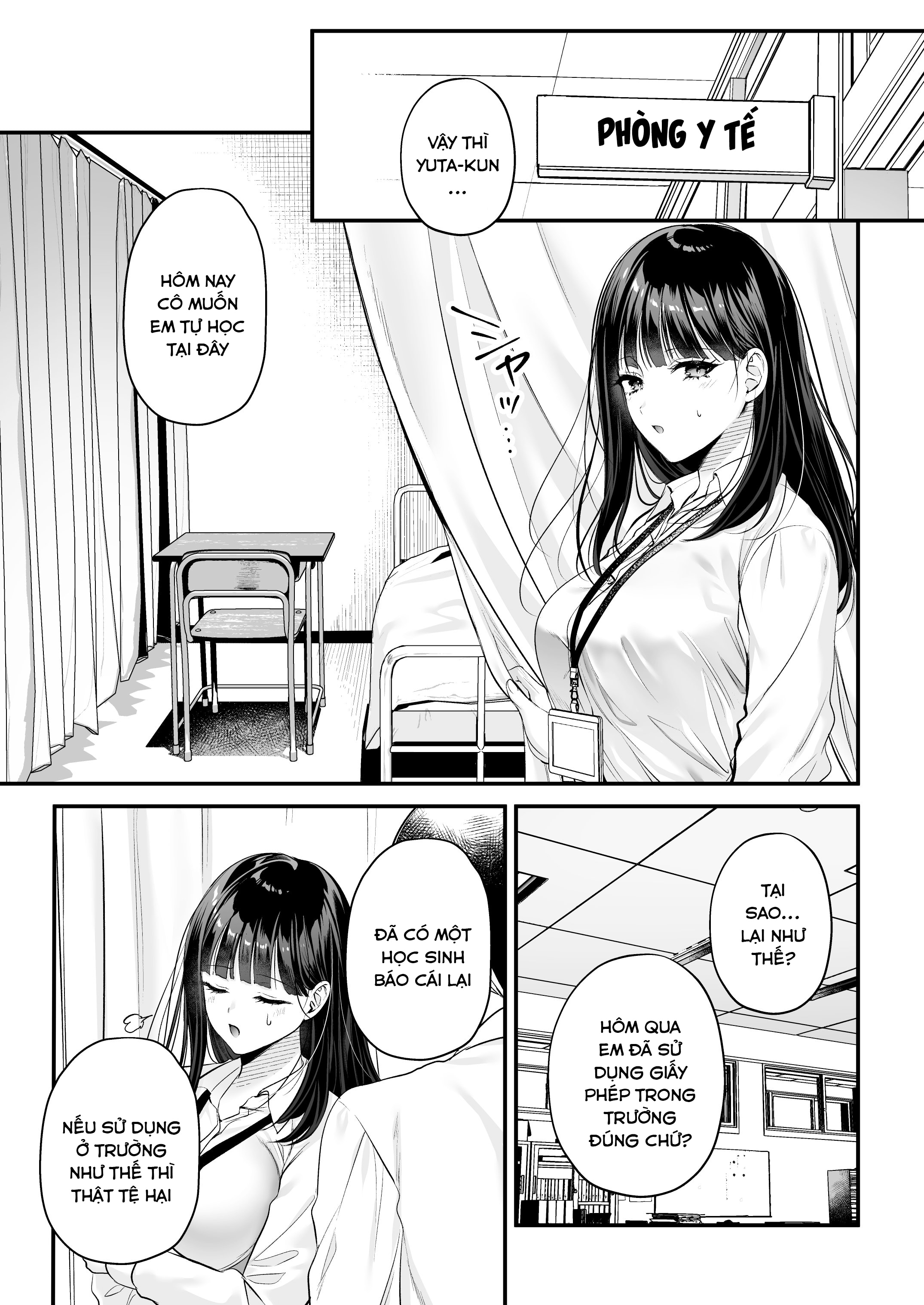 HentaiVN.net - Ảnh 34 - Giấy phép thụ tinh - Chap 1