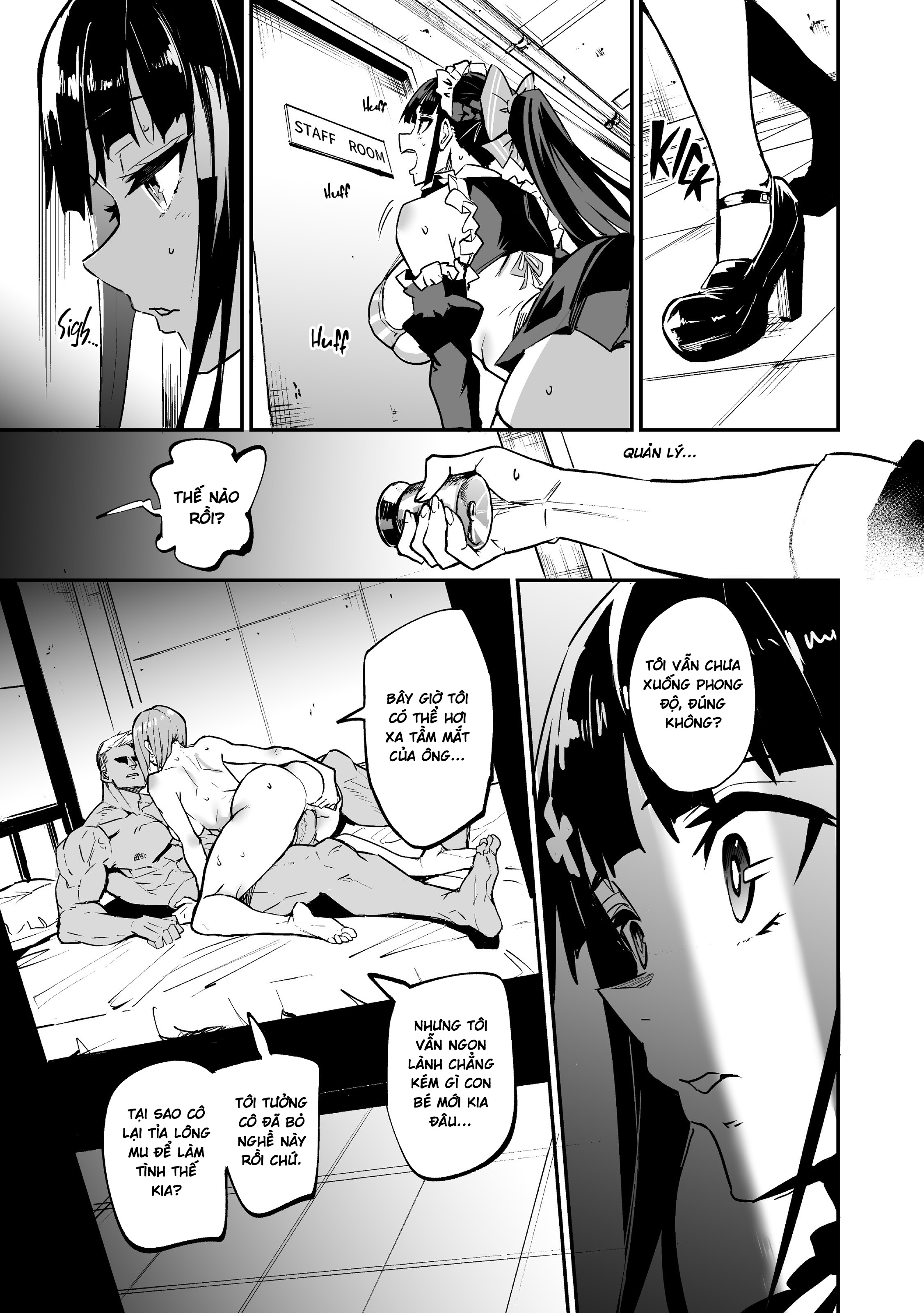 HentaiVN.net - Ảnh 17 - Kanojo ga Gaikokujin ni Netorareru Manga Ouchi Fuck Hen [彼女が外国人に寝取られる漫画 おうちファック編] - Chap 2