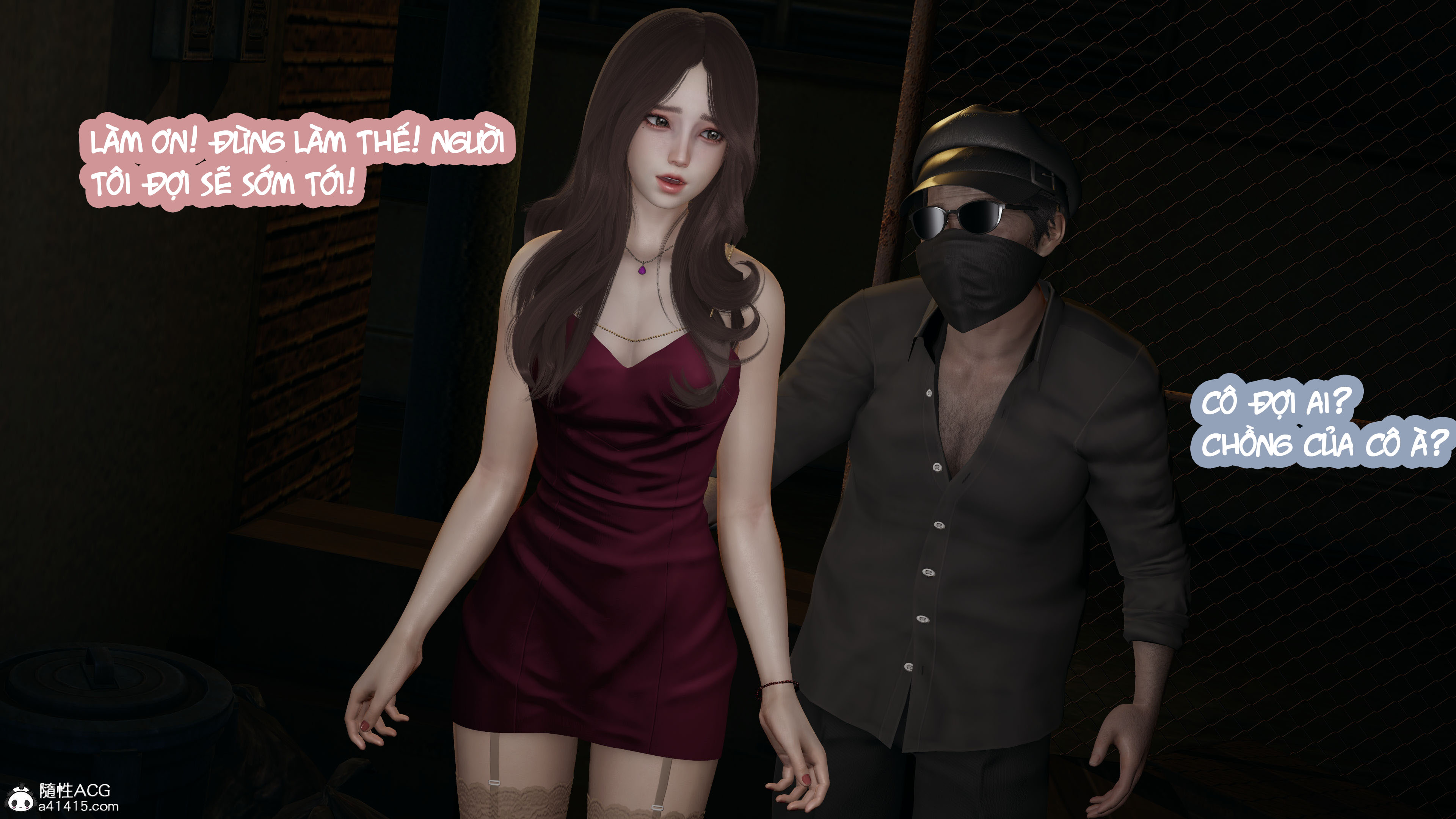 HentaiVN.net - Ảnh 34 - Mẹ Bị Người Khác Cưỡng Hiếp - Chương 2A ( Bị Cướp)