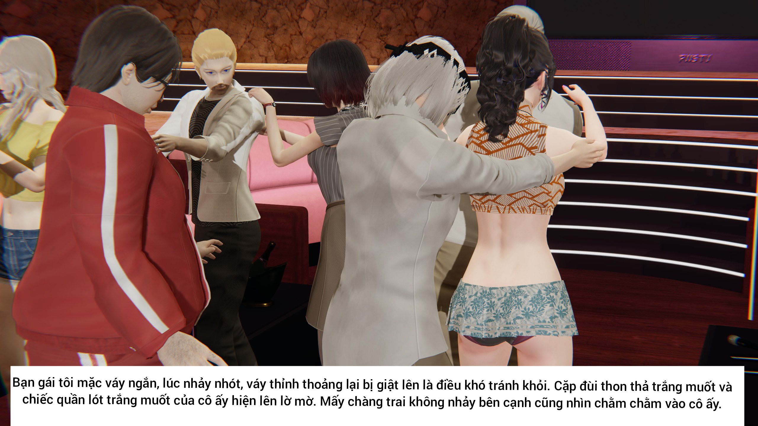 HentaiVN.net - Ảnh 34 - Vạch trần bạn gái Tiểu Nguyệt - Chap3: buổi tụ họp