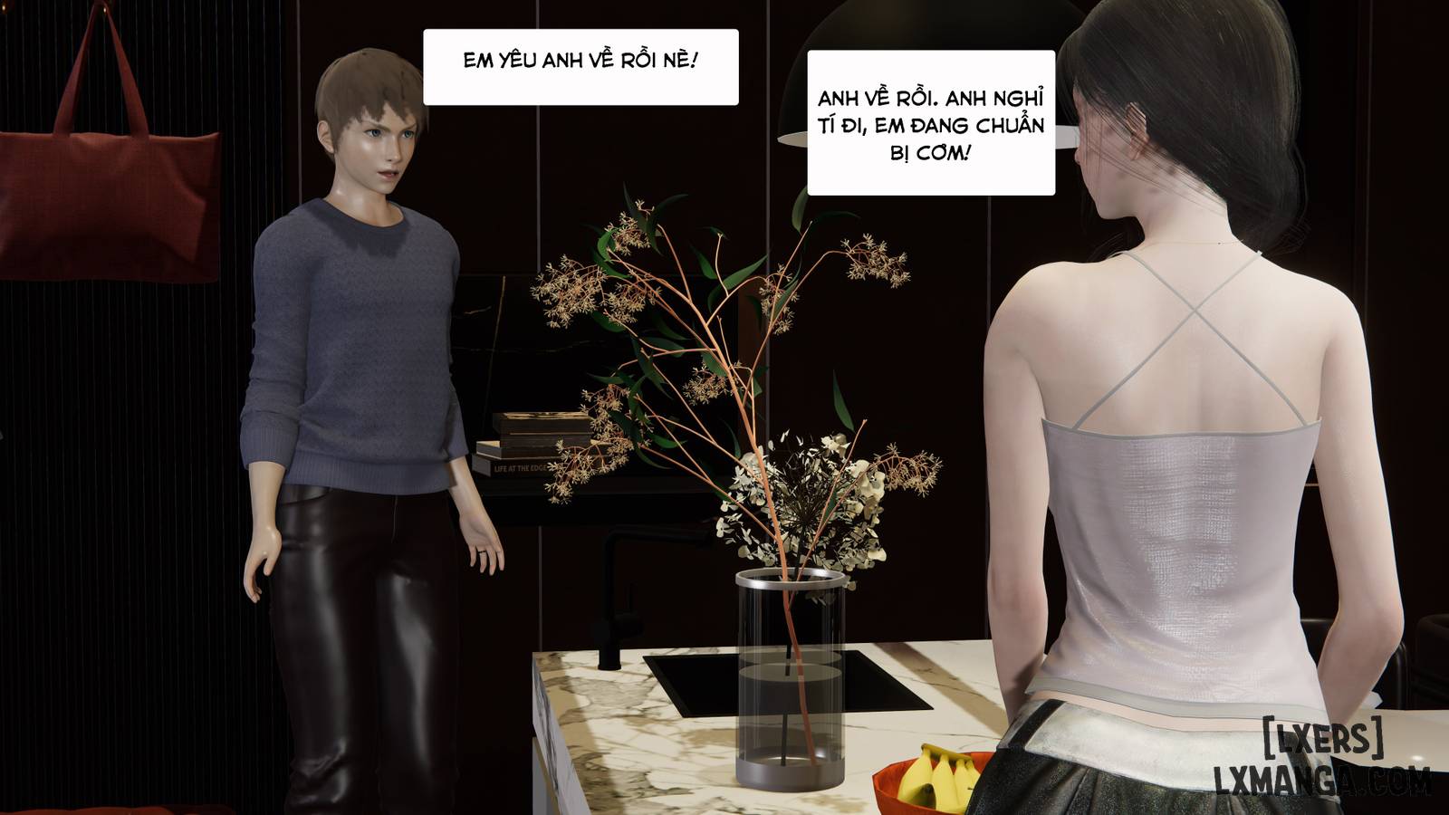 HentaiVN.net - Ảnh 33 - Ngủ cùng vợ thằng bạn - Chương 3