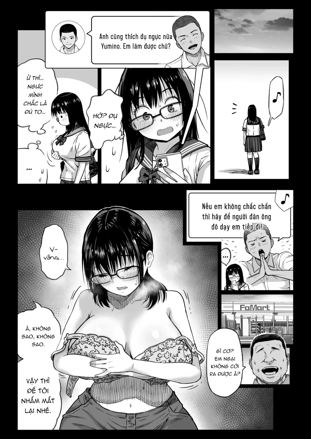 HentaiVN.net - Ảnh 33 - Yumino lại bị quản lý quấy rối - Oneshot
