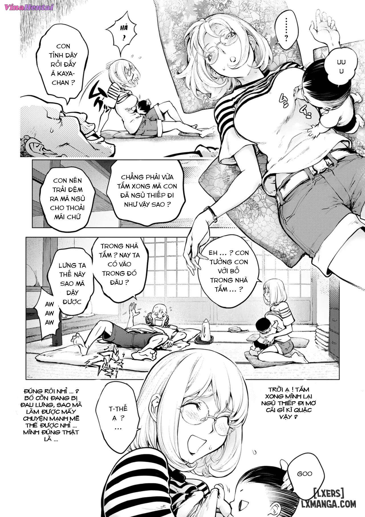 HentaiVN.net - Ảnh 33 - Kỉ niệm của Kaya-nee và lão già - Oneshot