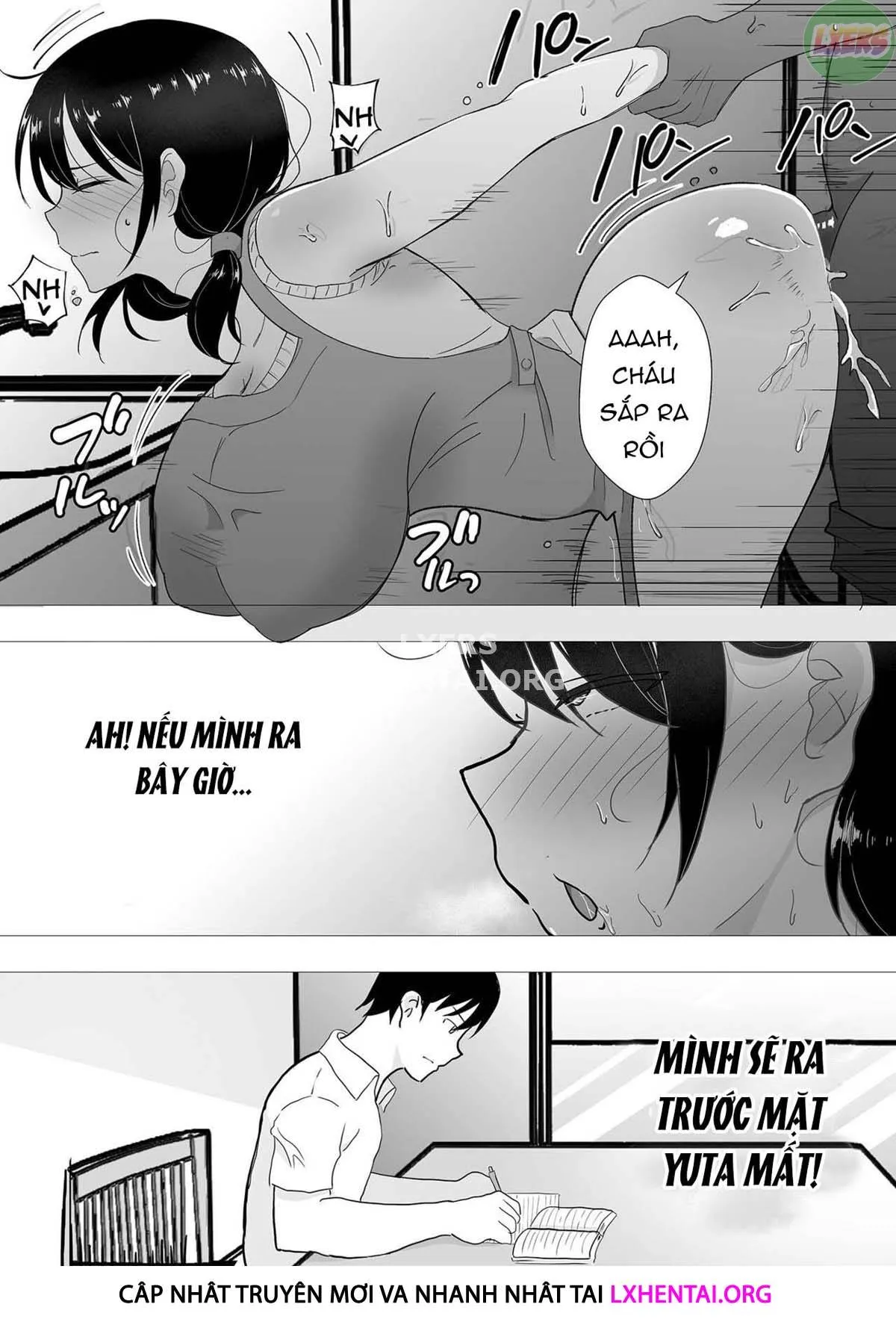 HentaiVN.net - Ảnh 33 - TomoKano Kaa-chan~ Daisuki na Ore no Hahaoya wa Aho na Shinyuu no Kanojo~ [My Mom Is My Friend's Girlfriend] - Chap 2