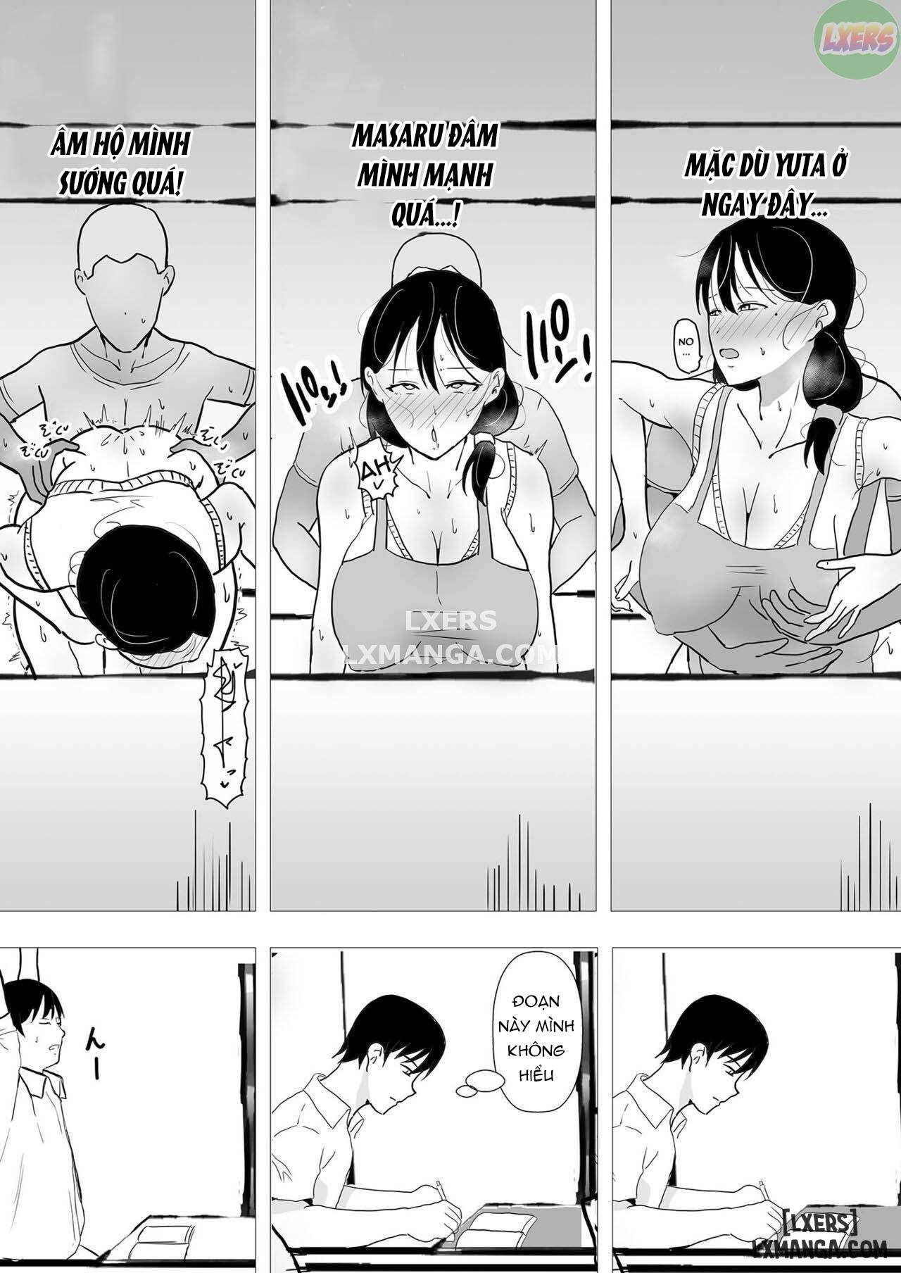 HentaiVN.net - Ảnh 32 - TomoKano Kaa-chan~ Daisuki na Ore no Hahaoya wa Aho na Shinyuu no Kanojo~ [My Mom Is My Friend's Girlfriend] - Chapter 2 END