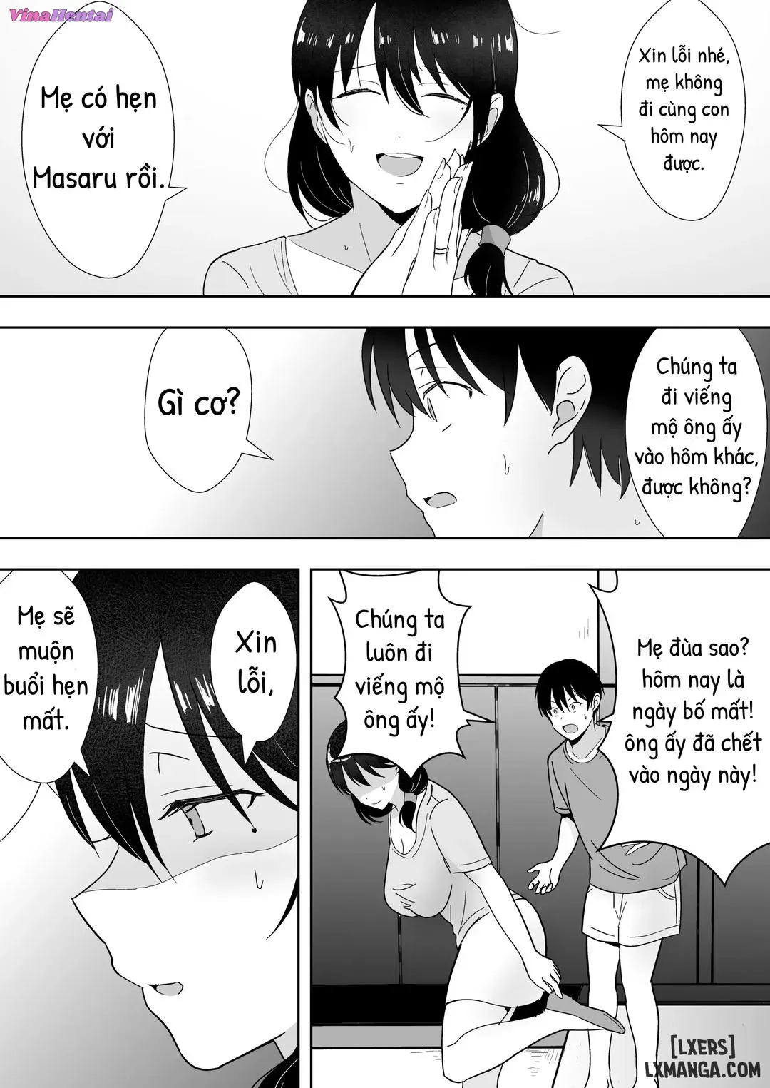 HentaiVN.net - Ảnh 33 - TomoKano Kaa-chan~ Daisuki na Ore no Hahaoya wa Aho na Shinyuu no Kanojo~ [My Mom Is My Friend's Girlfriend] - Chap 3