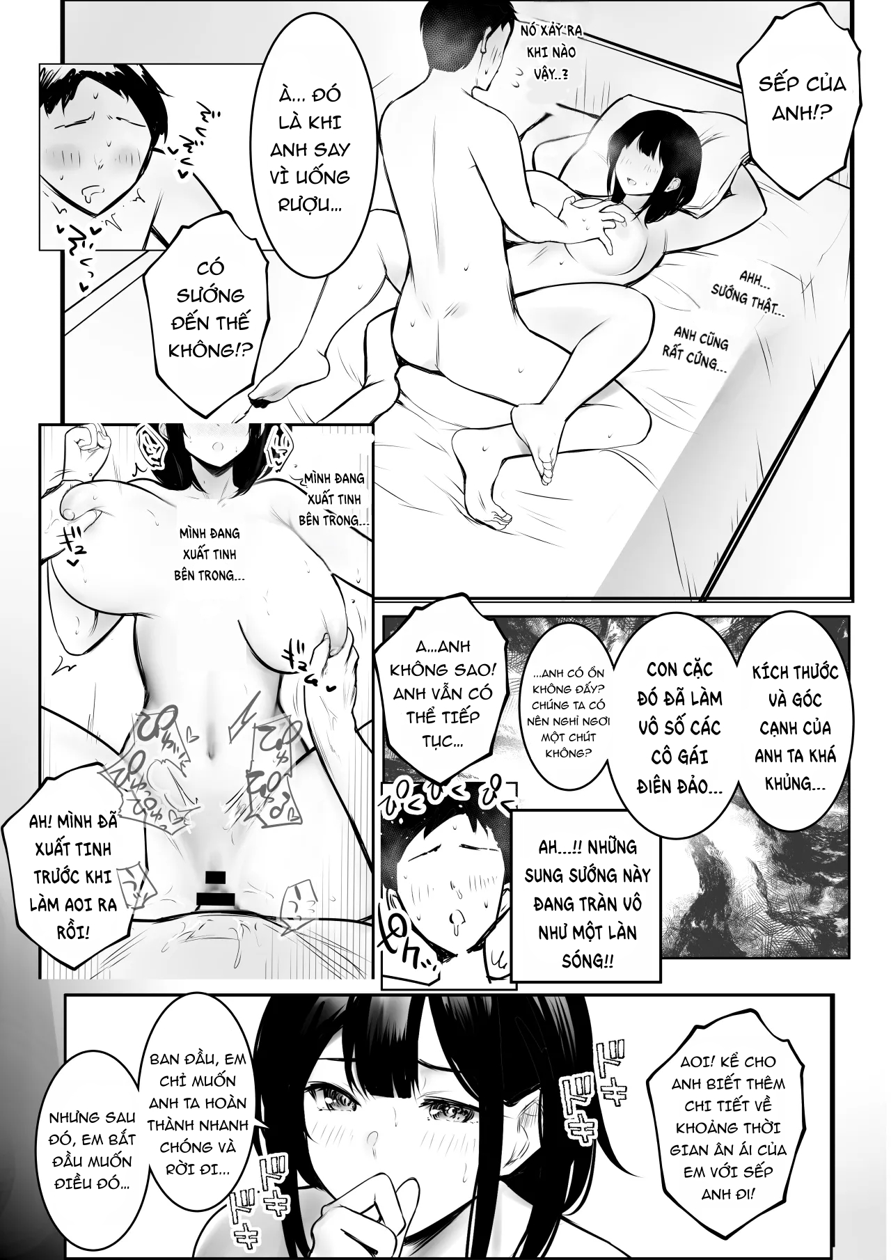 HentaiVN.net - Ảnh 34 - Boku dake ni Amaesasete Kureru Kyonyuu JK Tsuma o Hoka no Otoko ni Dakasete Mita - Chap 9
