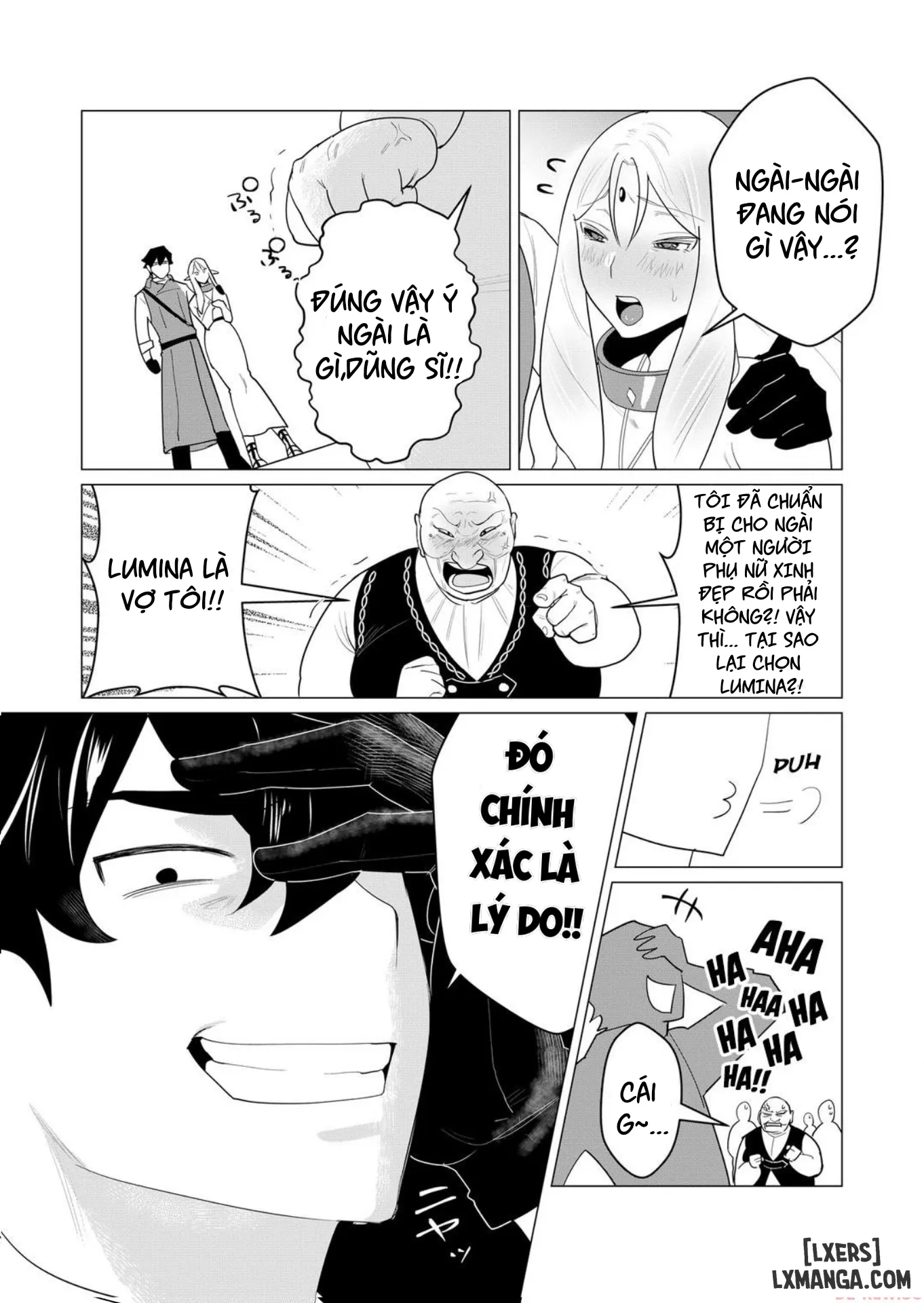 HentaiVN.net - Ảnh 33 - Vị Anh Hùng Muốn “Vợ Người Ta” Làm Phần Thưởng - Chap 1 : Dũng sĩ x Elf