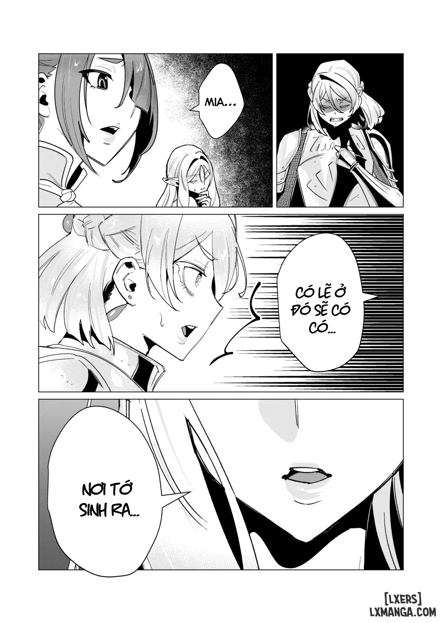 HentaiVN.net - Ảnh 30 - Vị Anh Hùng Muốn “Vợ Người Ta” Làm Phần Thưởng - Chap 14 : Dũng Sĩ và lời nguyền Dark Elf (Phần 1)