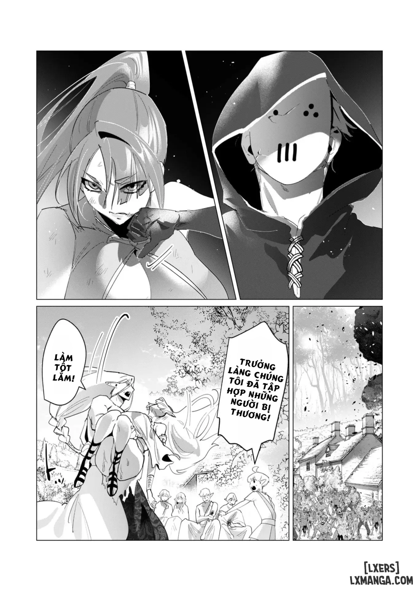 HentaiVN.net - Ảnh 33 - Vị Anh Hùng Muốn “Vợ Người Ta” Làm Phần Thưởng - Chap 17 : Dũng Sĩ và lời nguyền Dark Elf (Phần 4)
