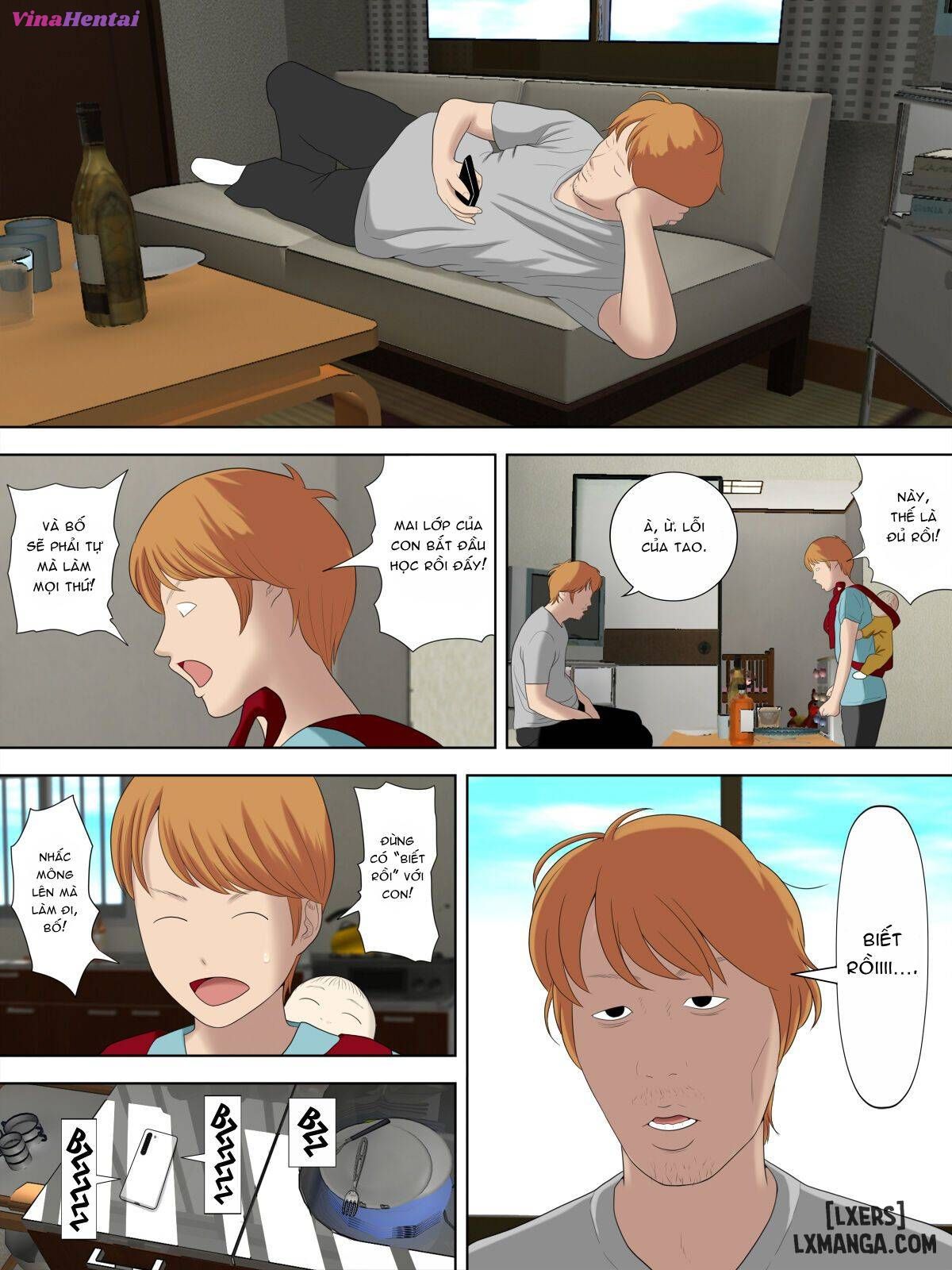 HentaiVN.net - Ảnh 33 - Manbiki Mama to Tencho no Musuko [Shoplifting Mom And Store Manager's Son] - Chapter 6