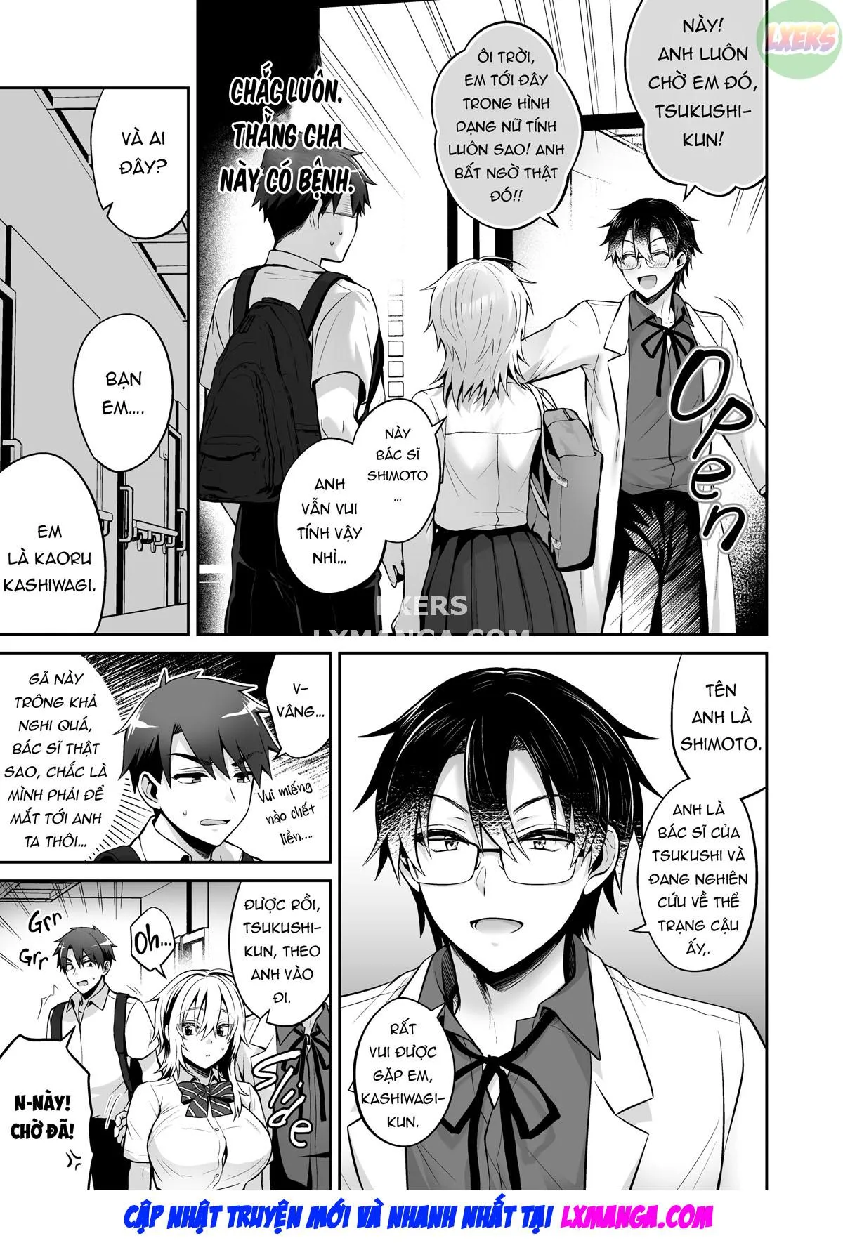 HentaiVN.net - Ảnh 33 - Ore No Shinyuu Wa TS (Seitenka) Taishitsu - Chap 3