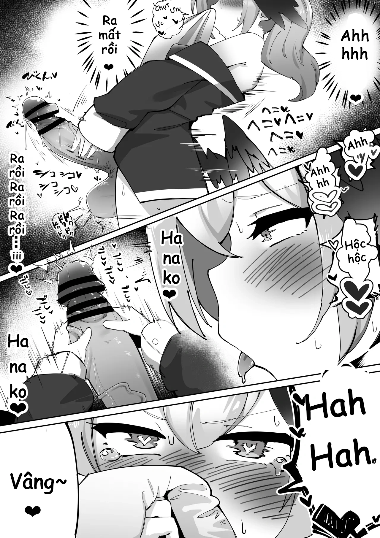 HentaiVN.net - Ảnh 34 - Futanari Koharu-chan vs Hanako-chan Manga - Chap 1