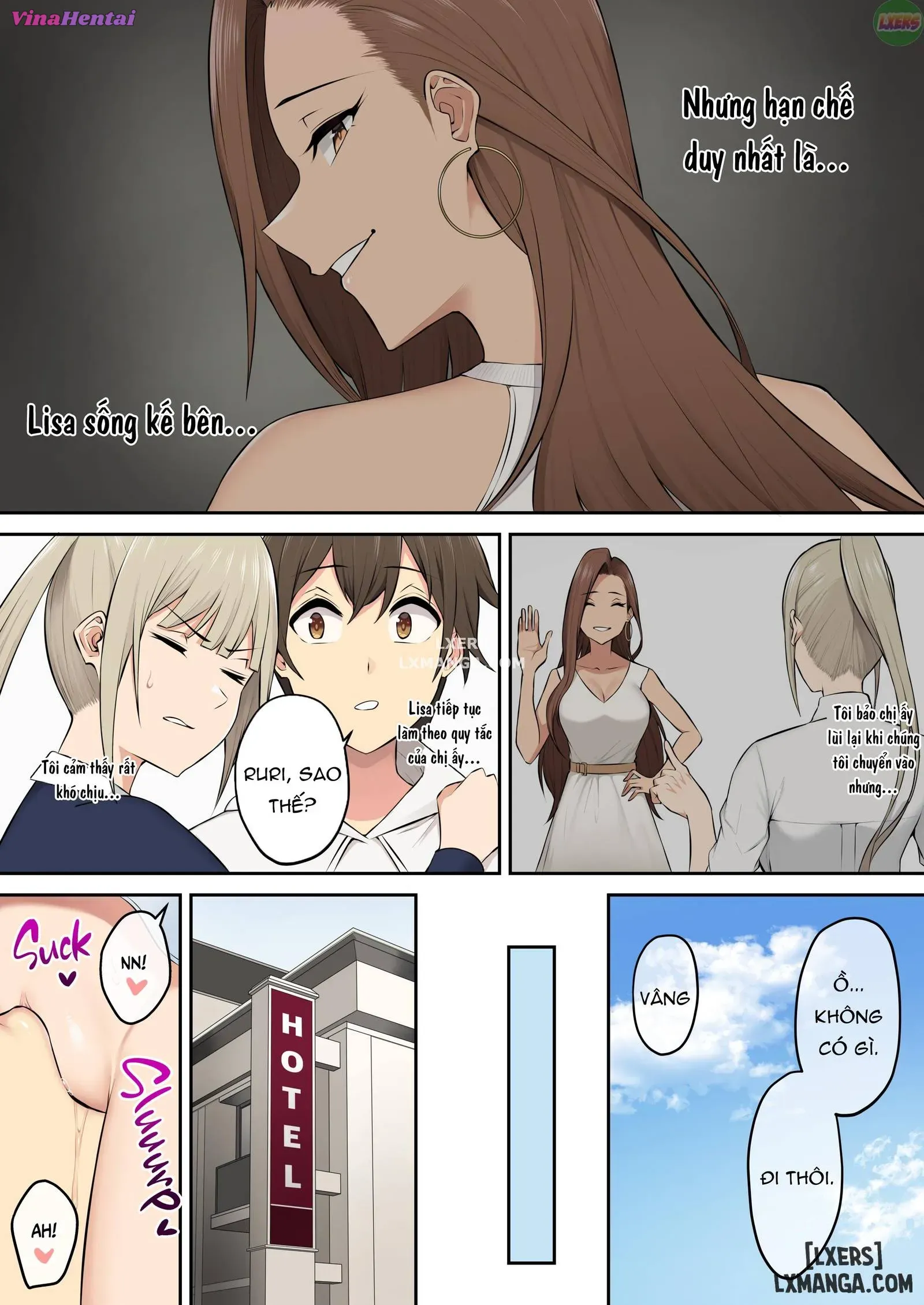HentaiVN.net - Ảnh 33 - Imaizumi đưa cả bầy Gyaru về nhà mình - Chapter 4