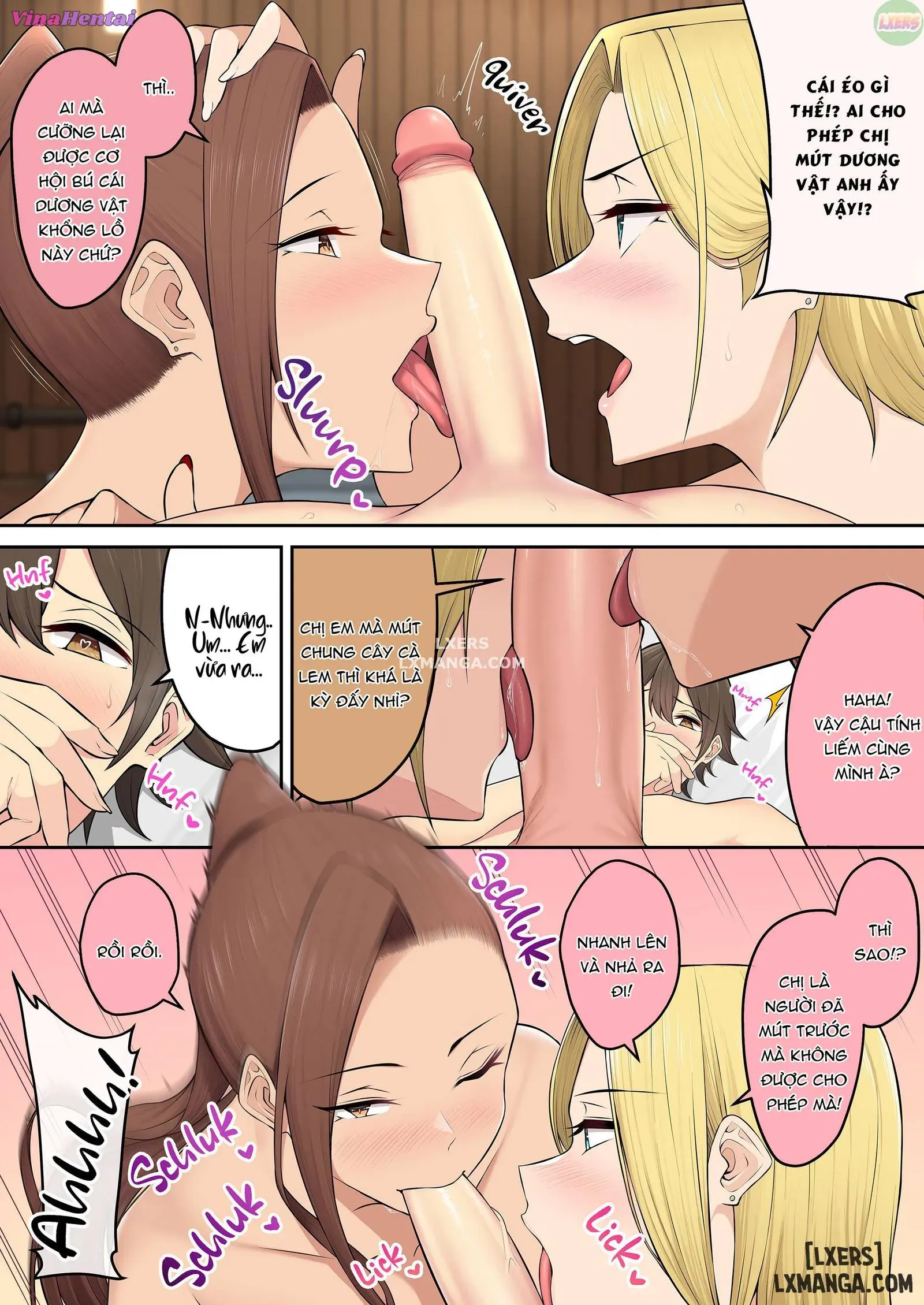 HentaiVN.net - Ảnh 33 - Imaizumi đưa cả bầy Gyaru về nhà mình - Chapter 5