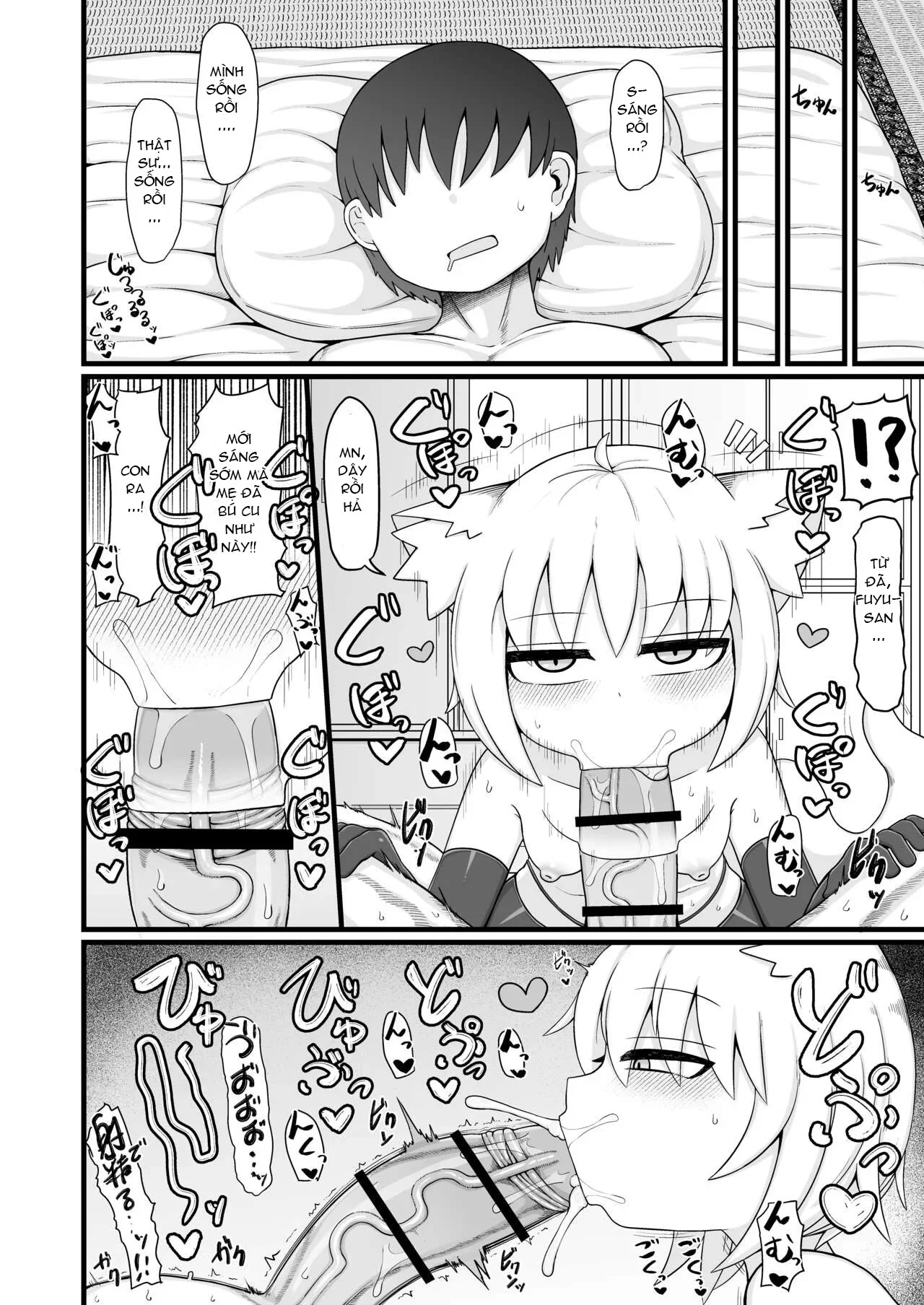 HentaiVN.net - Ảnh 32 - Người Mẹ Loli Không Thể Cưỡng Lại Được Tôi 9 - EP2