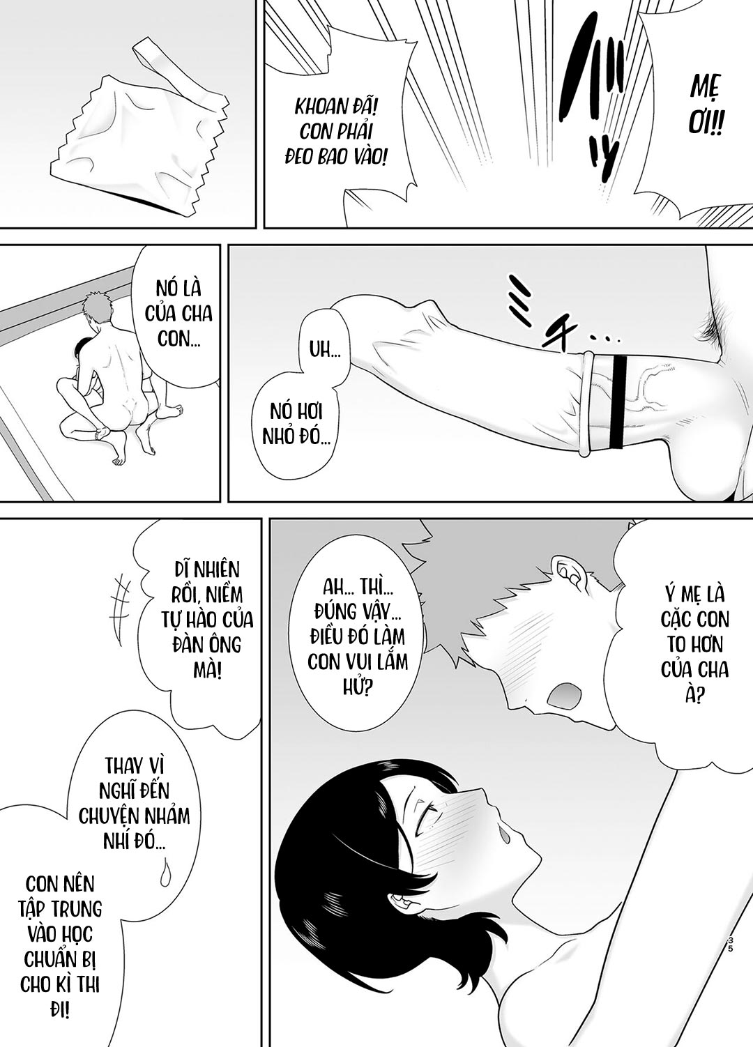 HentaiVN.net - Ảnh 34 - Mẹ cũng là phụ nữ - Chap 1
