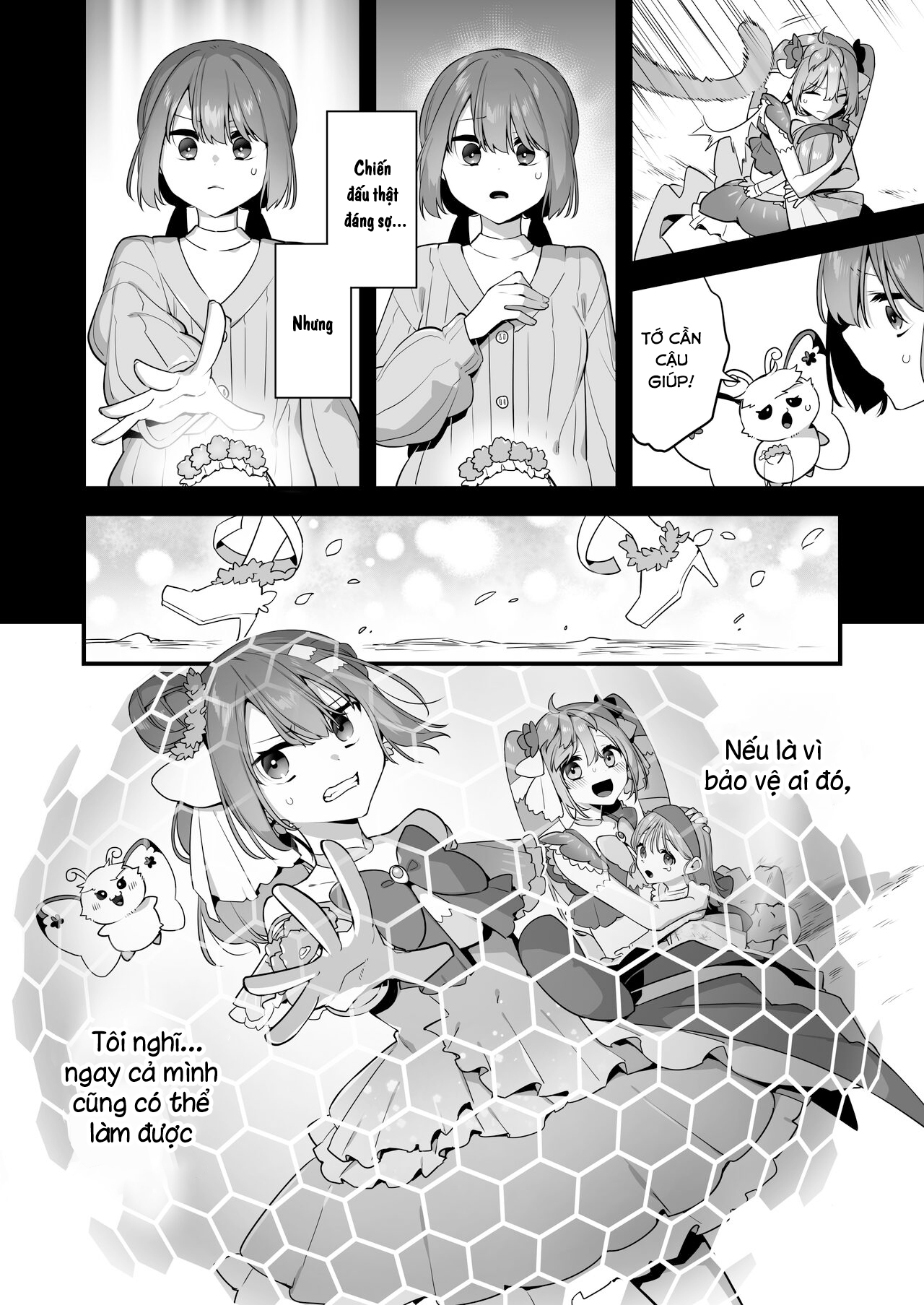 HentaiVN.net - Ảnh 34 - Aku no Tesaki ni Natta node. ~Mahou Shoujo o Ryoujoku Shimasu~ 2 - Chap 1
