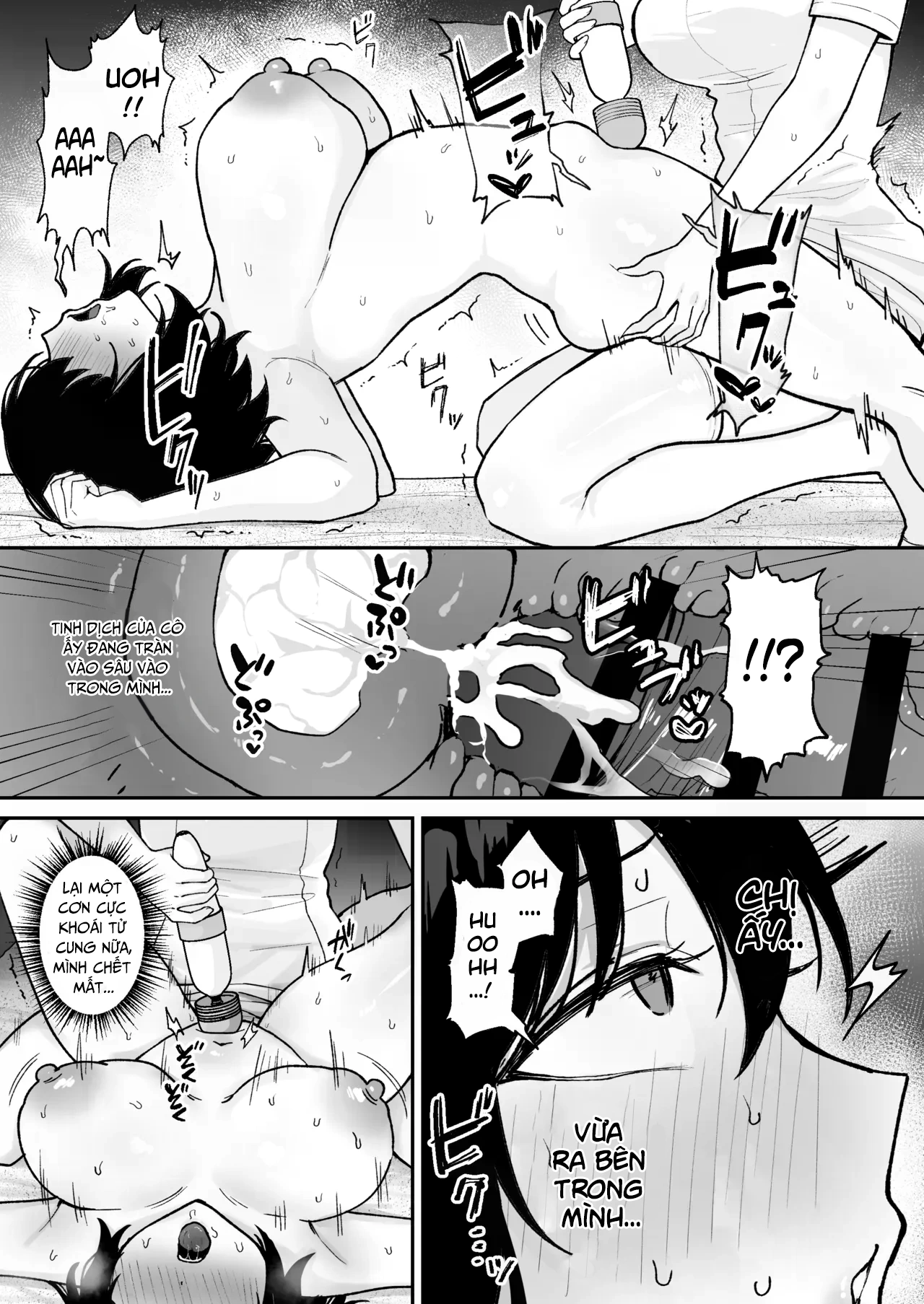 HentaiVN.net - Ảnh 34 - Trải nghiệm khó quên với ở tiệm massage futa - Oneshot
