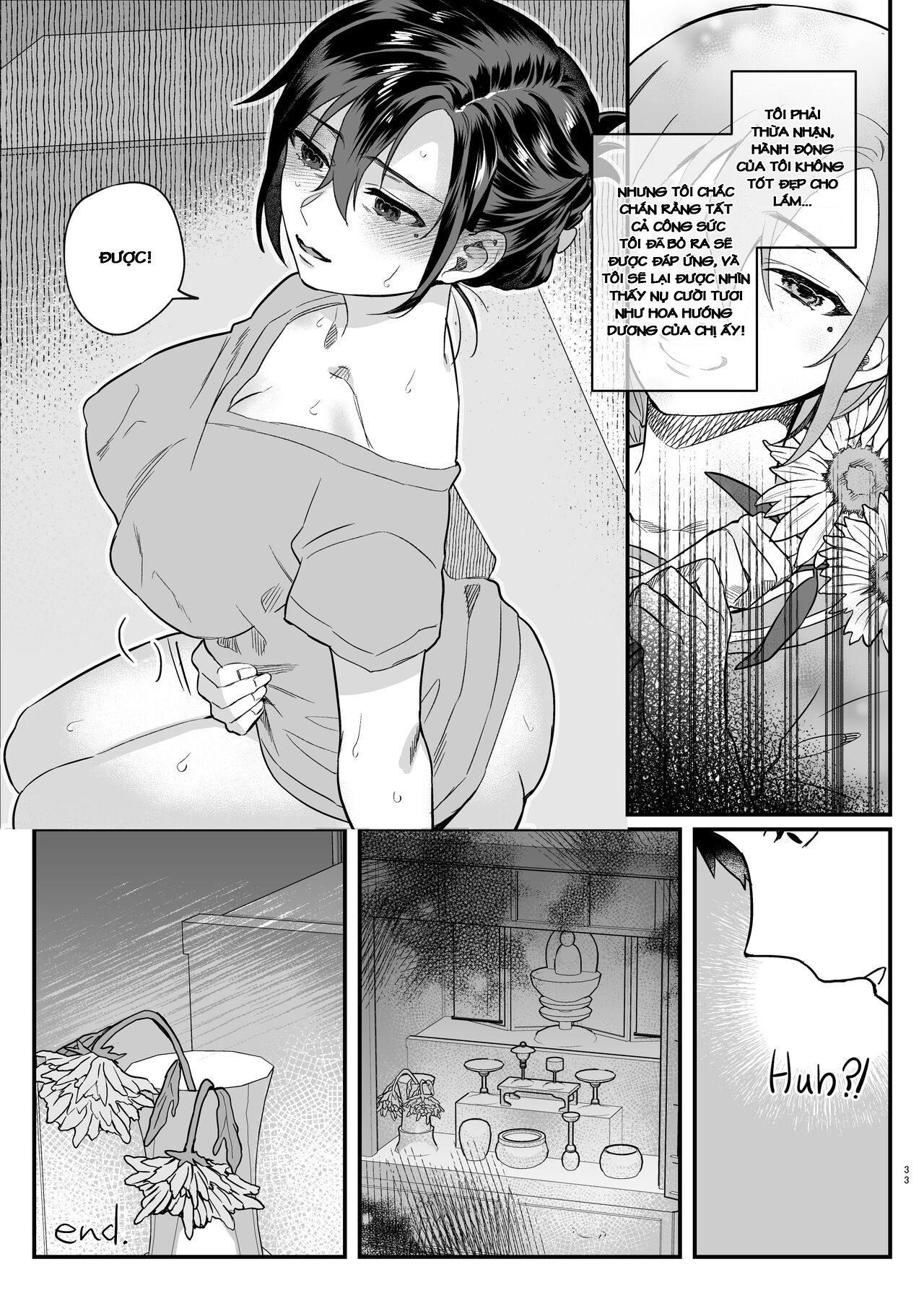 HentaiVN.net - Ảnh 35 - Chị Dâu Cô Đơn - Oneshot