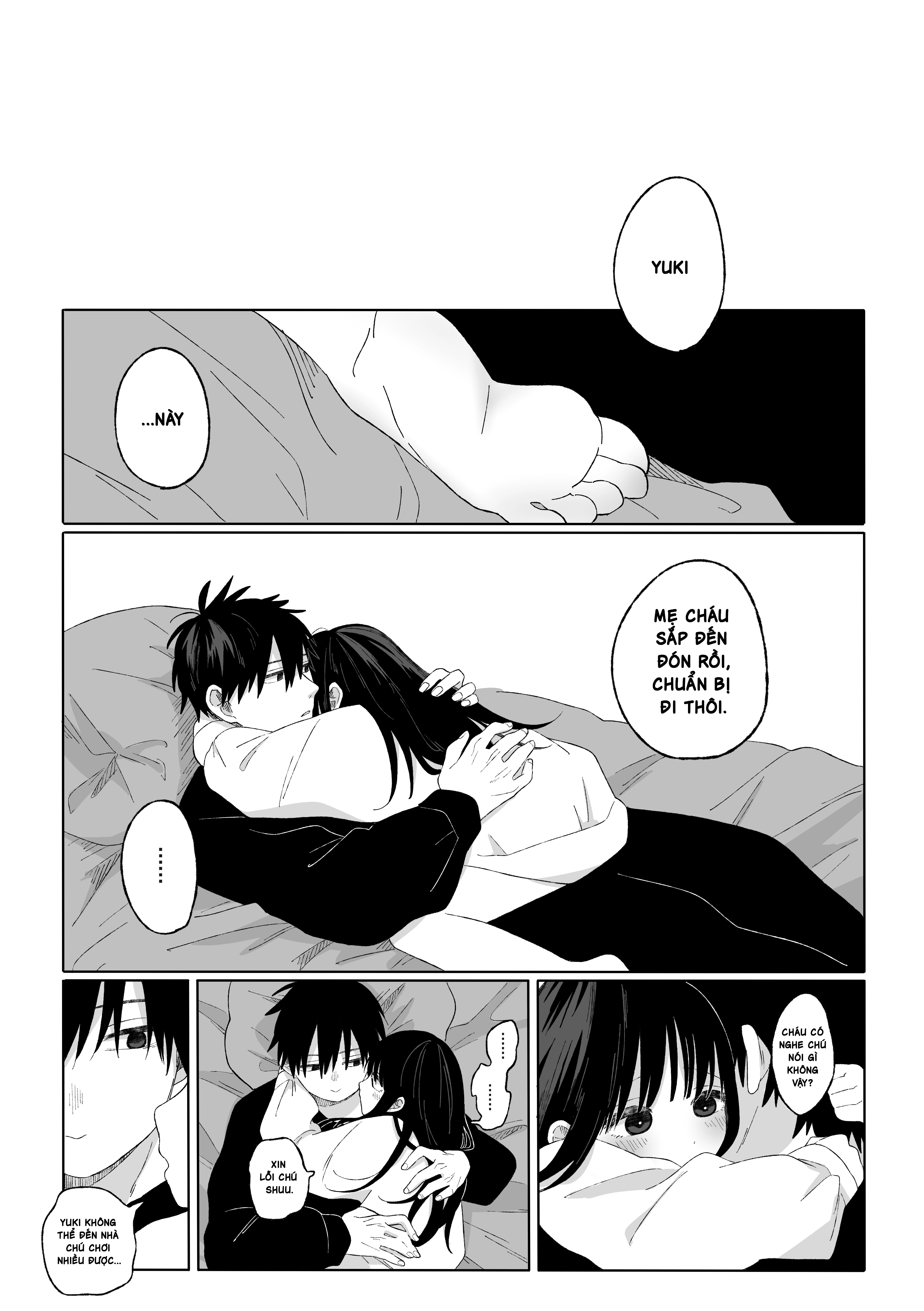 HentaiVN.net - Ảnh 34 - Chớm Thu - Oneshot - Một ngày yên bình của hai chú cháu.