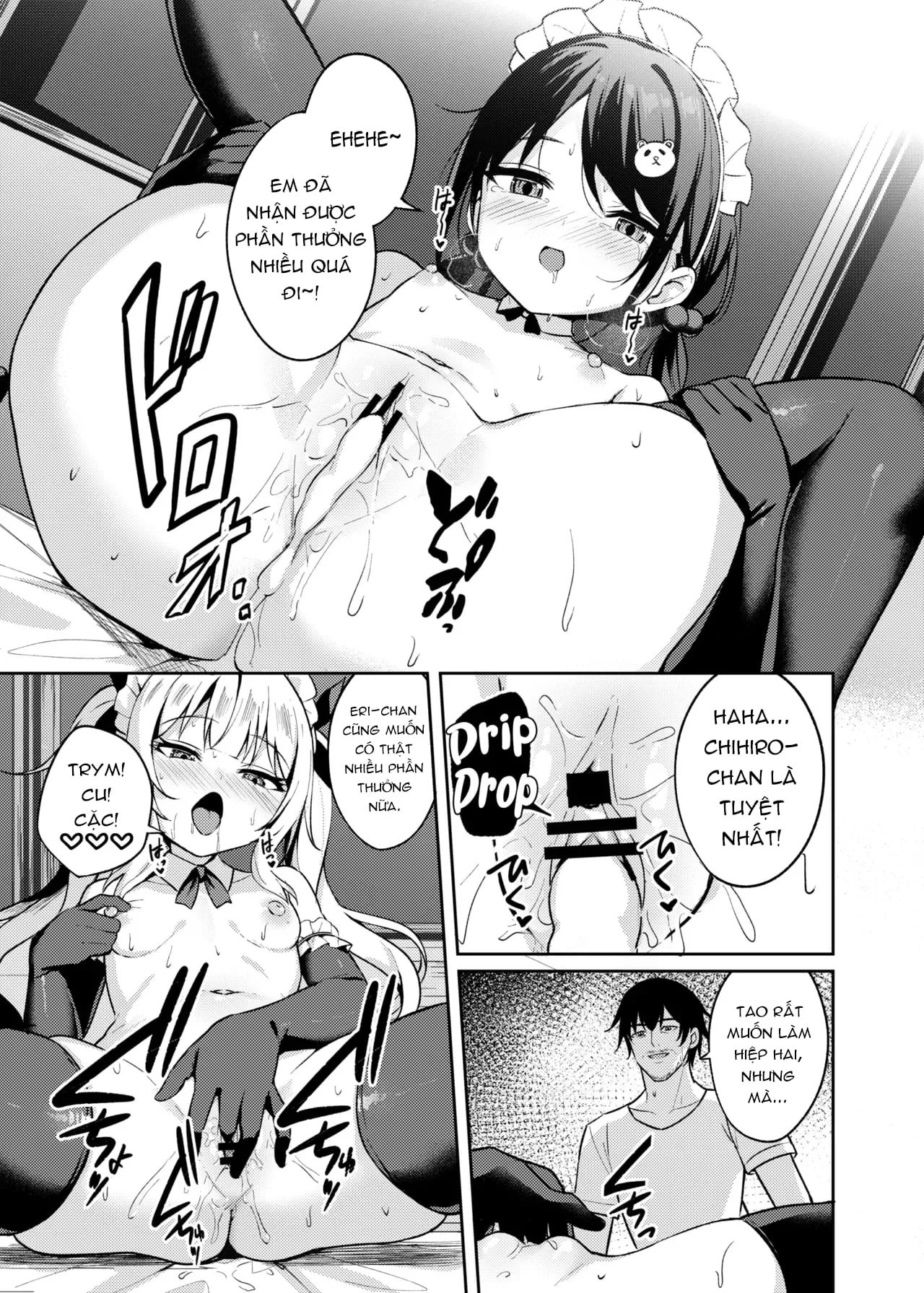 HentaiVN.net - Ảnh 32 - Ông chú dạy cháu gái bố láo bằng cách thôi miên - Chap 3: +1 máy xuất vào trong