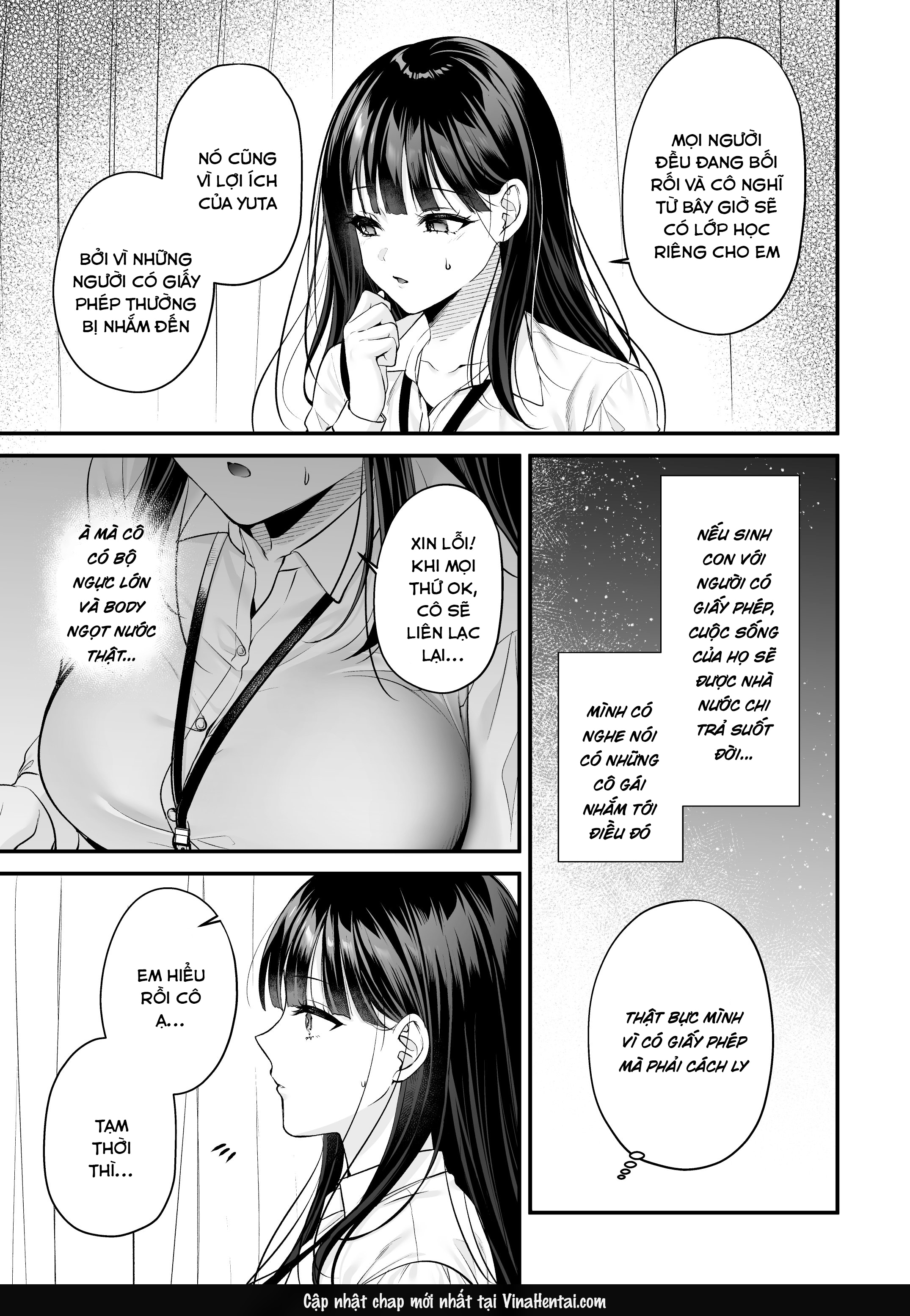 HentaiVN.net - Ảnh 35 - Giấy phép thụ tinh - Chap 1