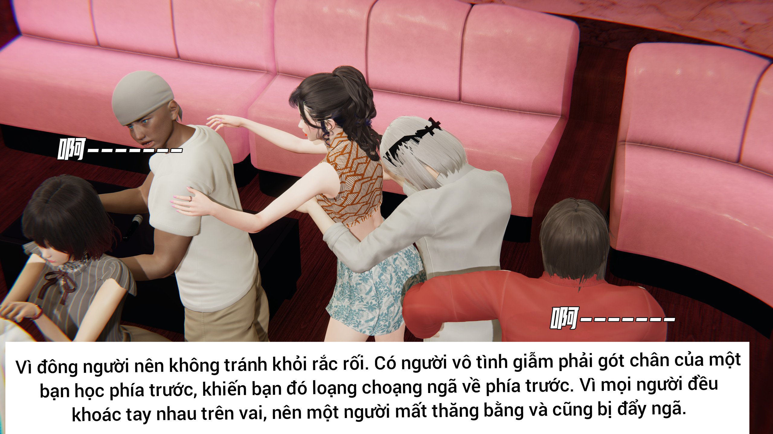 HentaiVN.net - Ảnh 35 - Vạch trần bạn gái Tiểu Nguyệt - Chap3: buổi tụ họp
