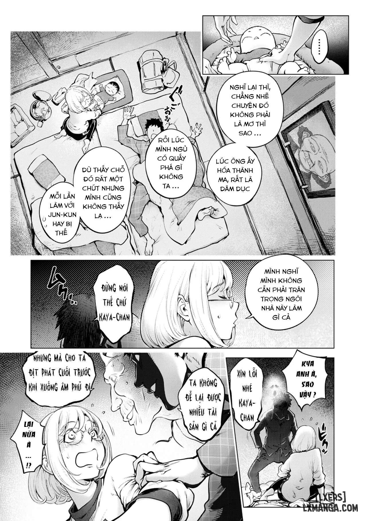 HentaiVN.net - Ảnh 34 - Kỉ niệm của Kaya-nee và lão già - Oneshot