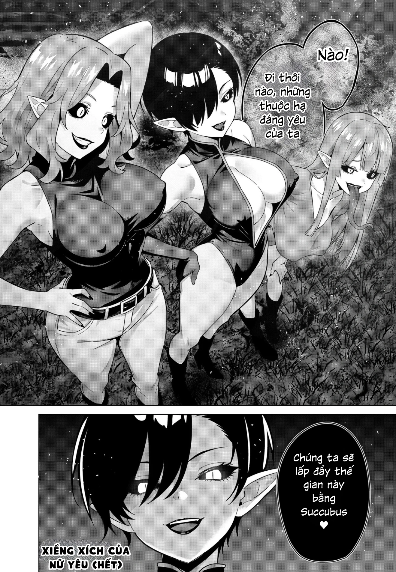 HentaiVN.net - Ảnh 34 - Xiềng Xích Của Nữ Yêu (Succubus) - oneshot